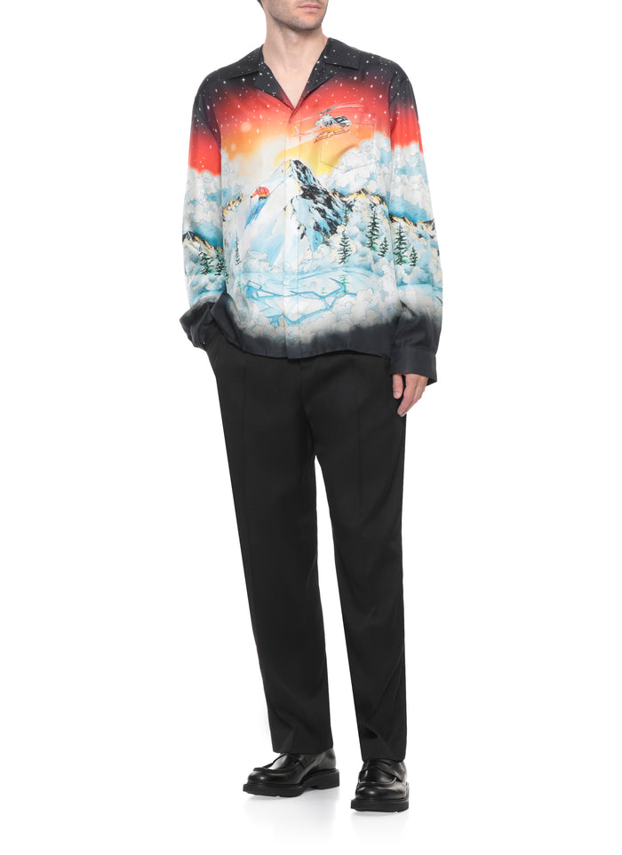 Casablanca Shirts Multicolour Silk
