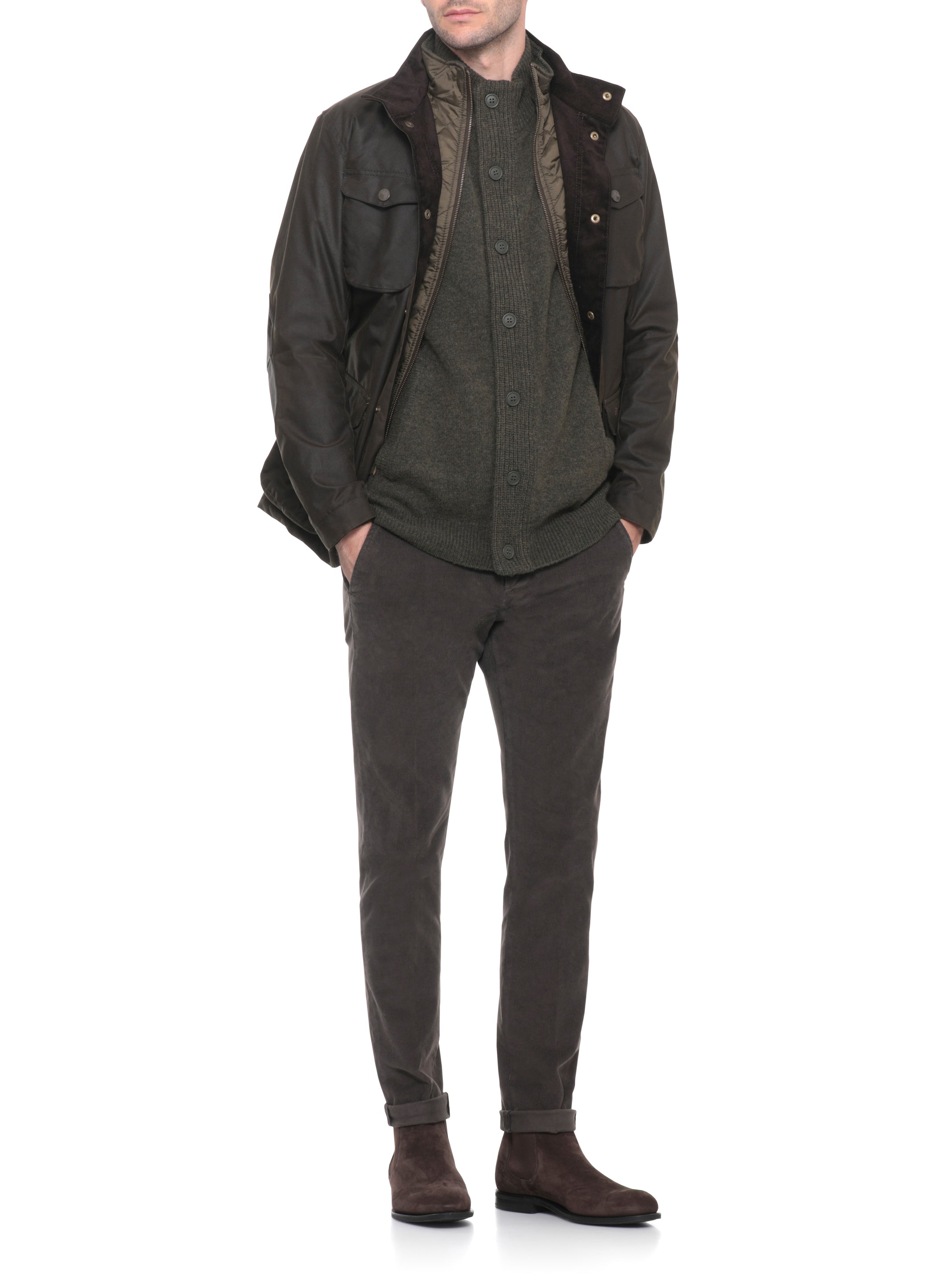 Barbour Coats Brown