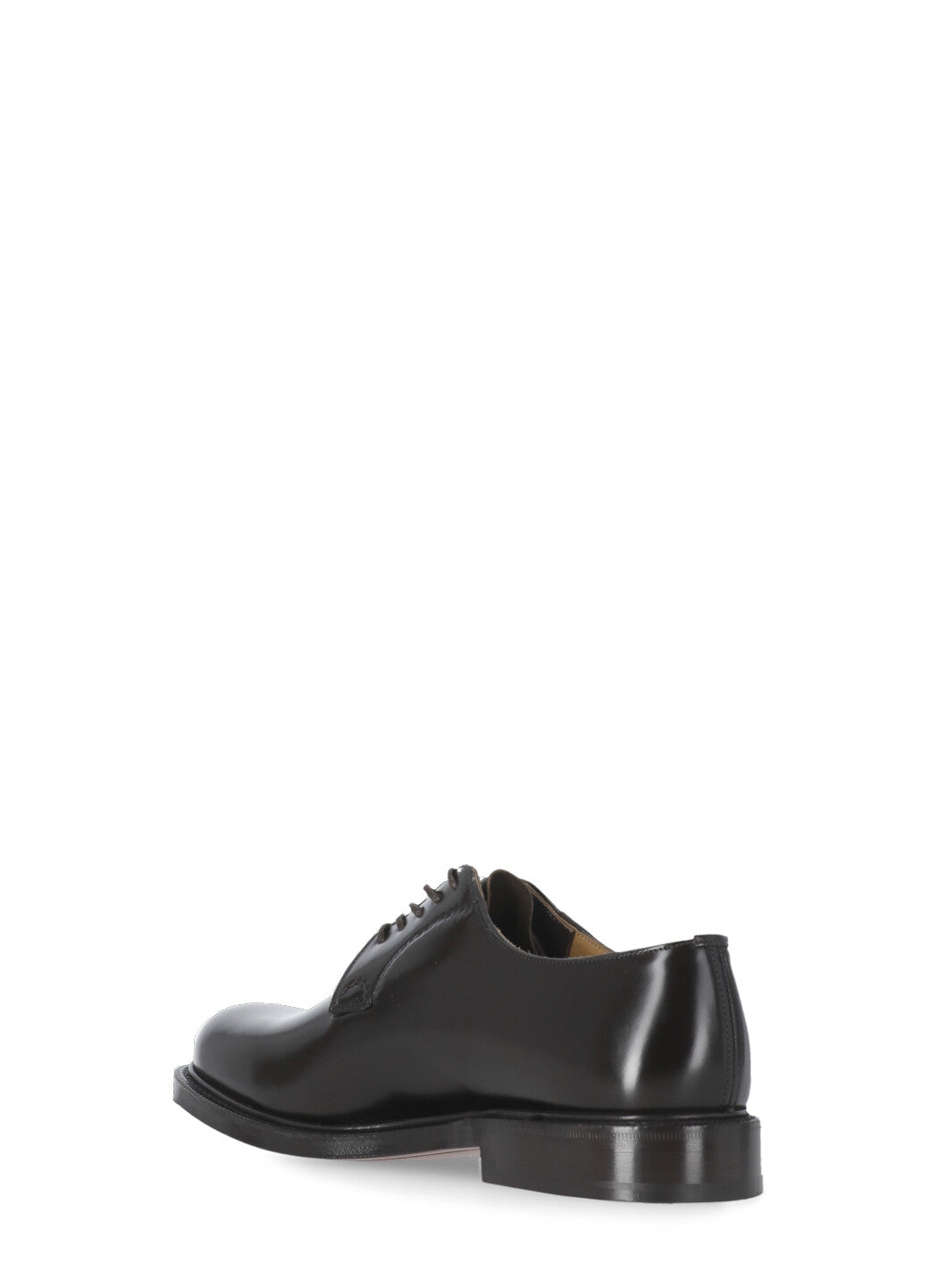 Churchs Flat Shoes Brown Cow Leather
