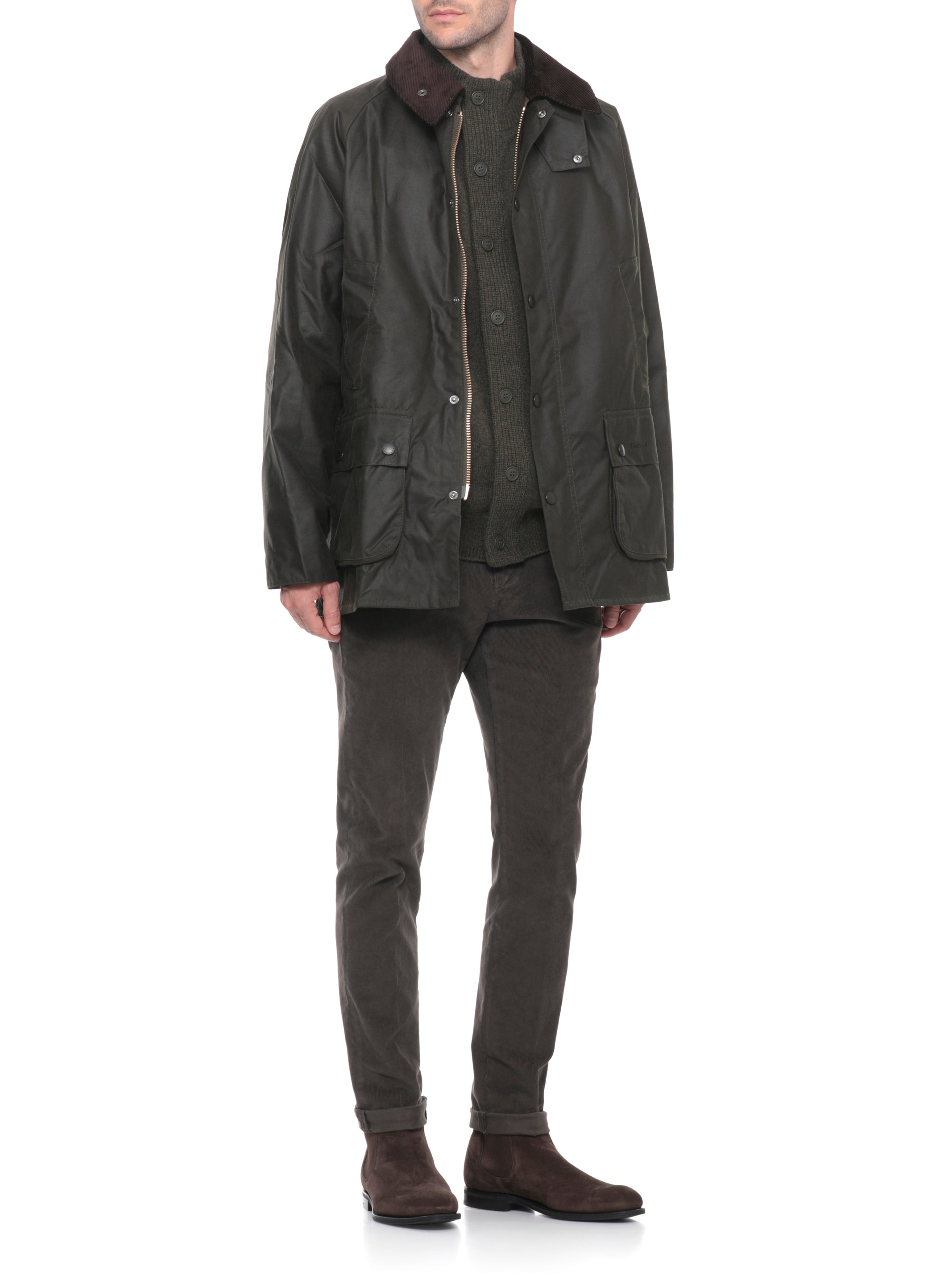 Barbour Coats Green