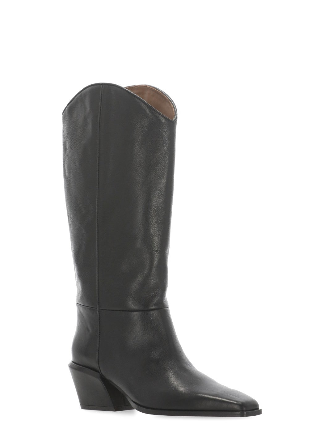 Paris Texas Boots Black Cow Leather