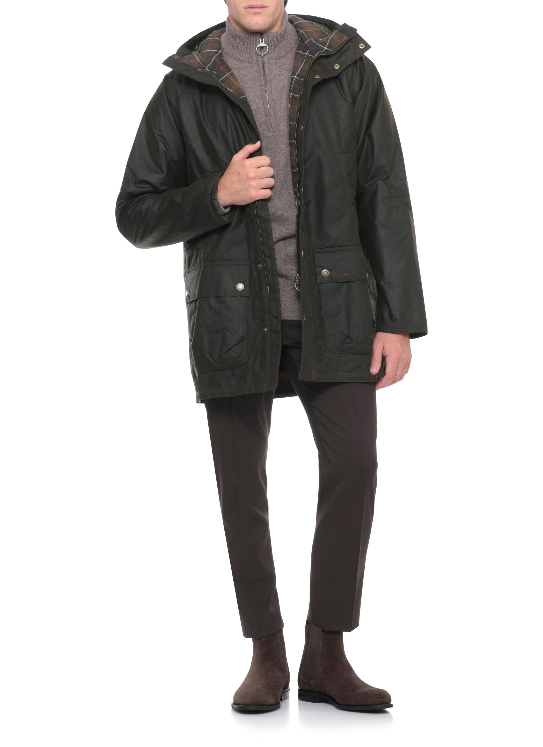 Barbour Coats Green