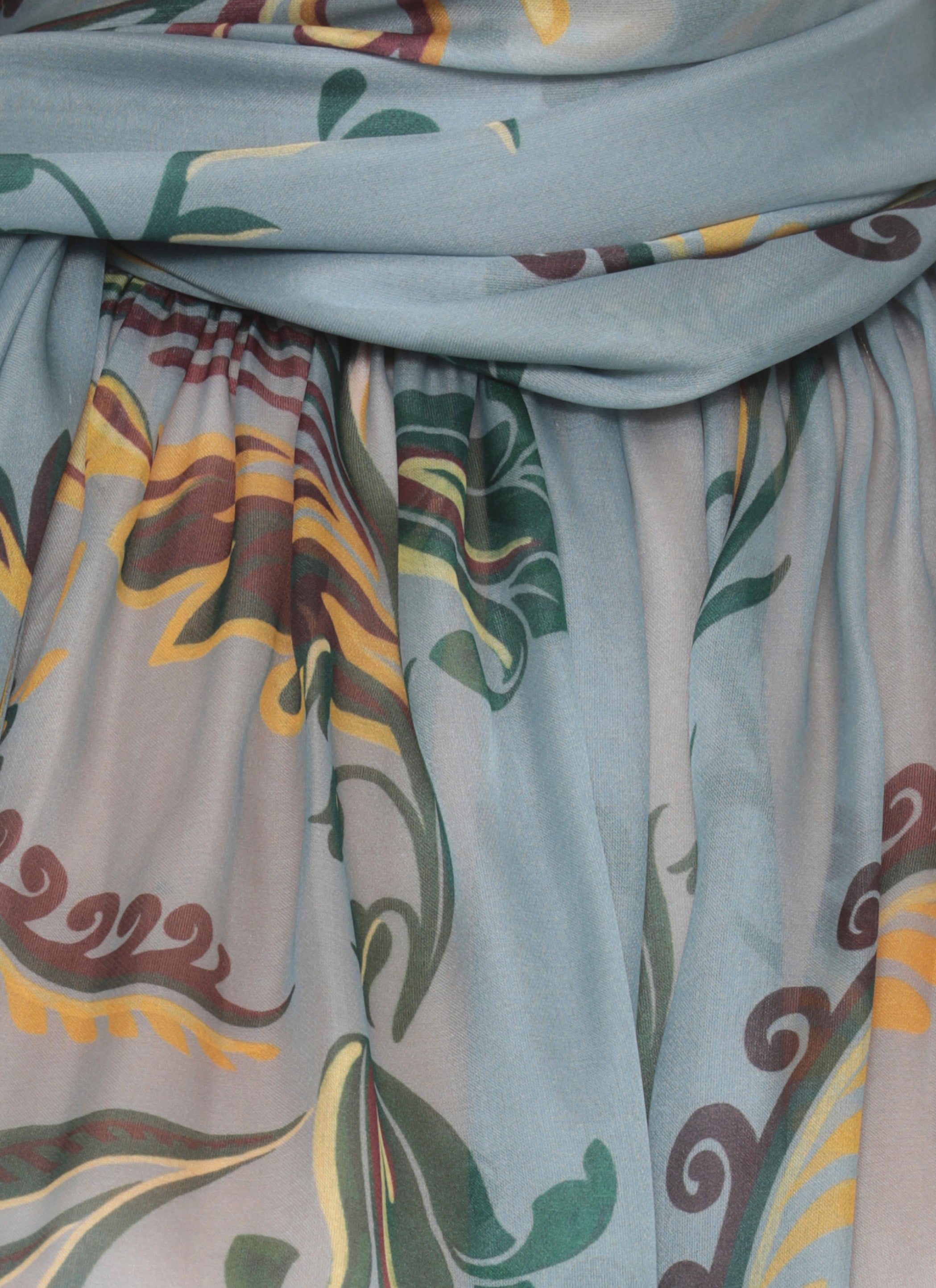 Etro Shirts Blue Silk