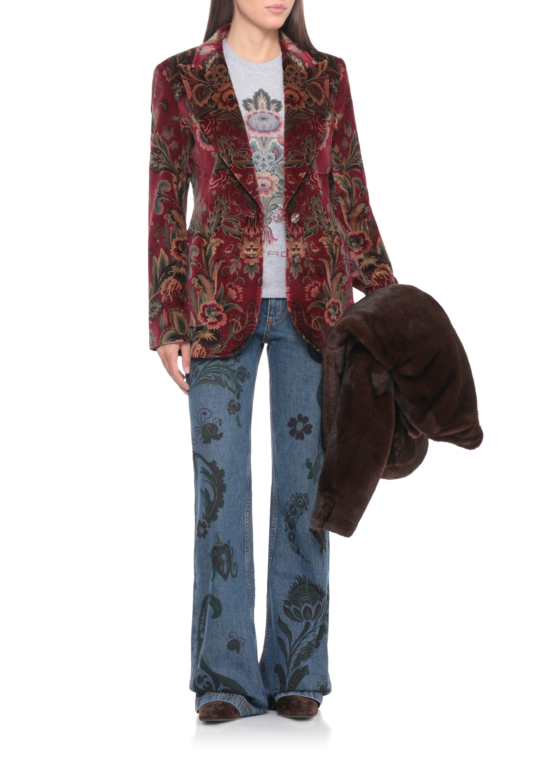 Etro Jackets Red
