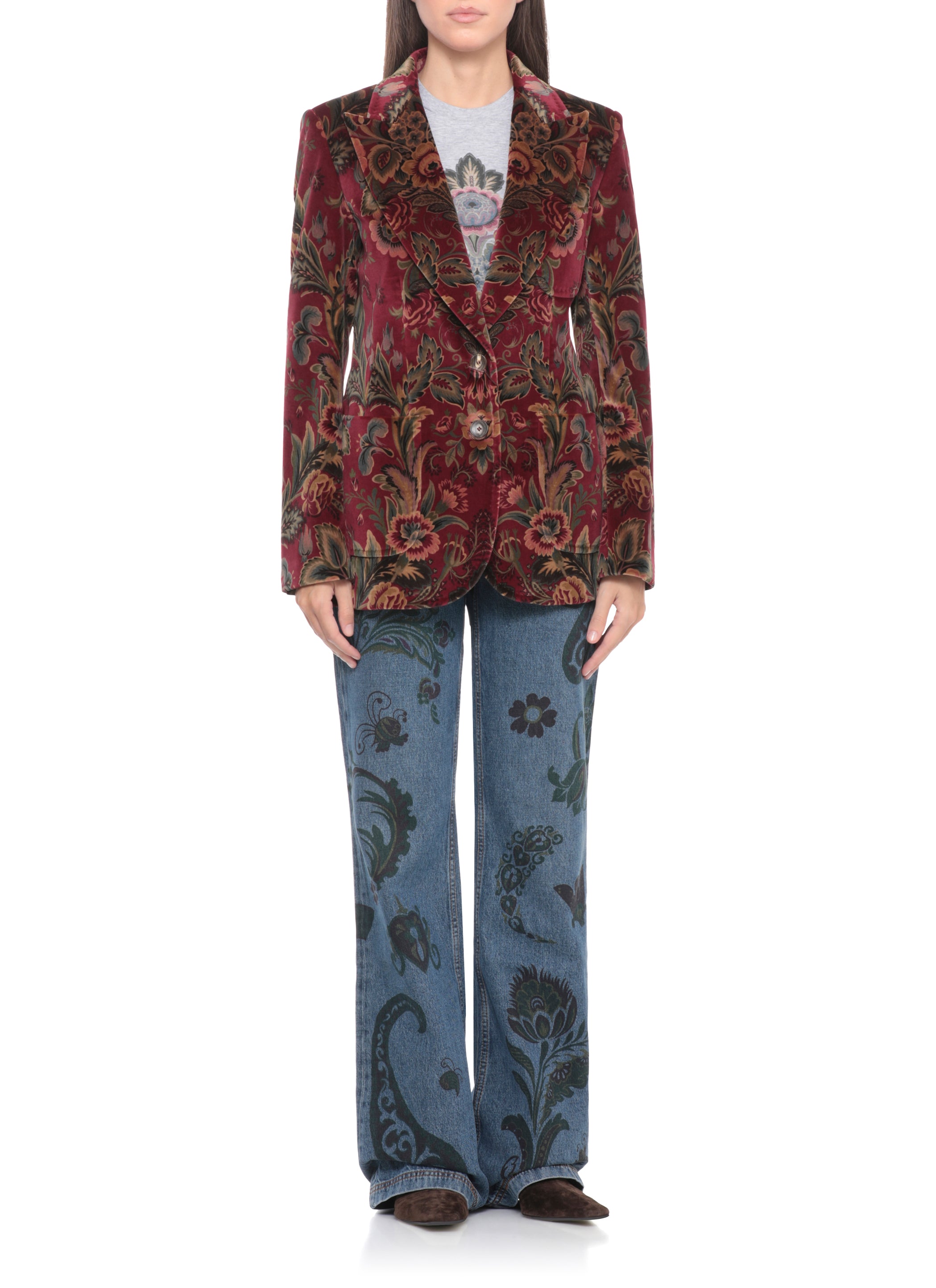 Etro Jackets Red