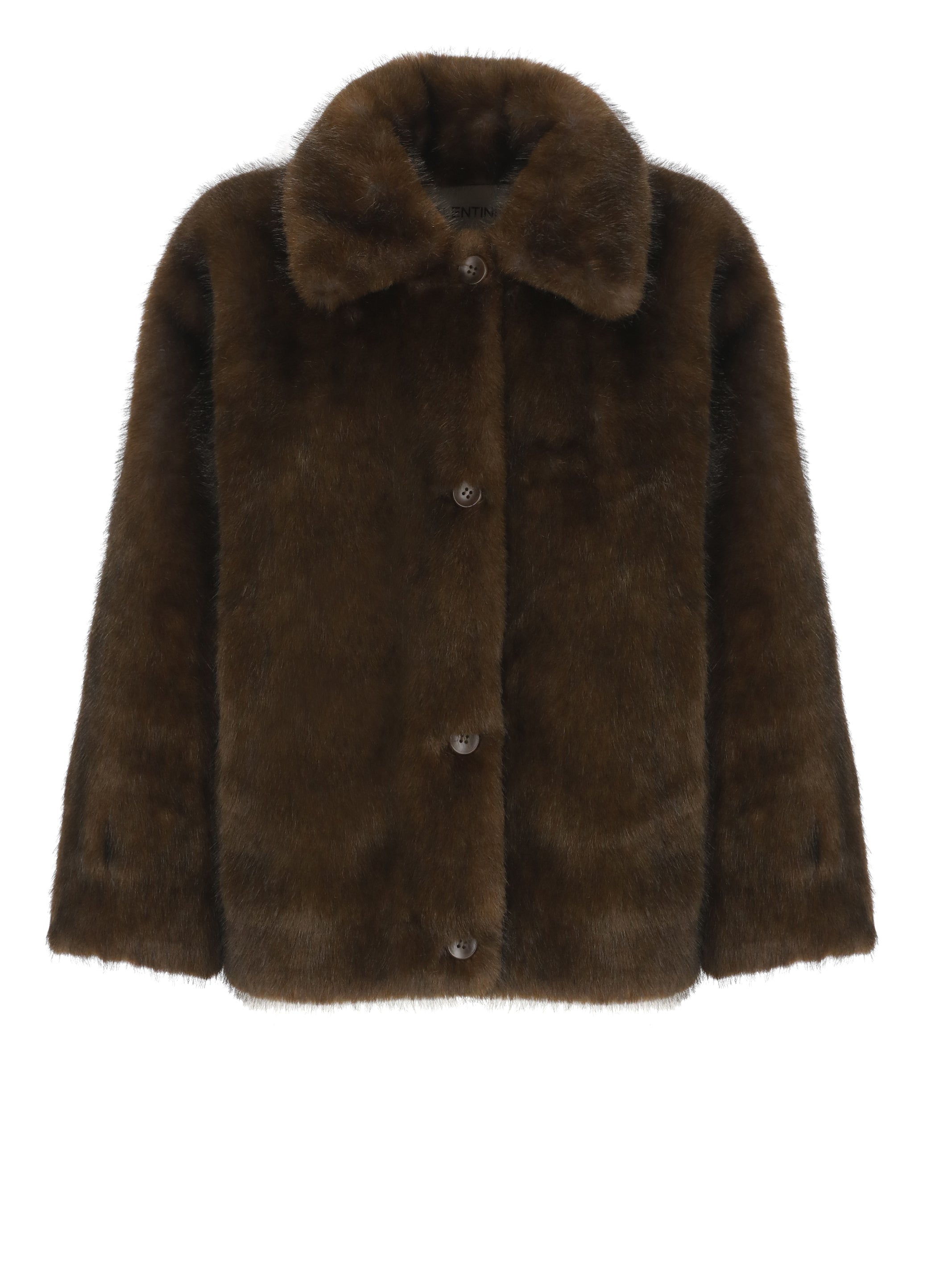 Valentini 1972 Coats Brown Polyester