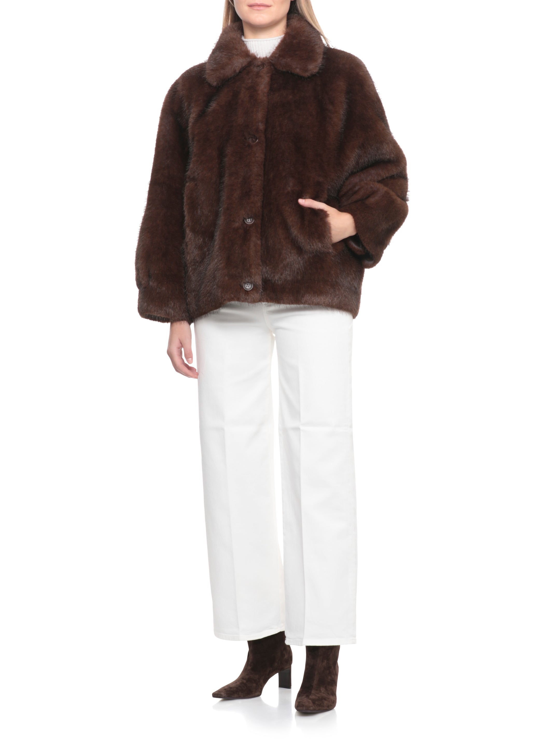 Valentini 1972 Coats Brown Polyester