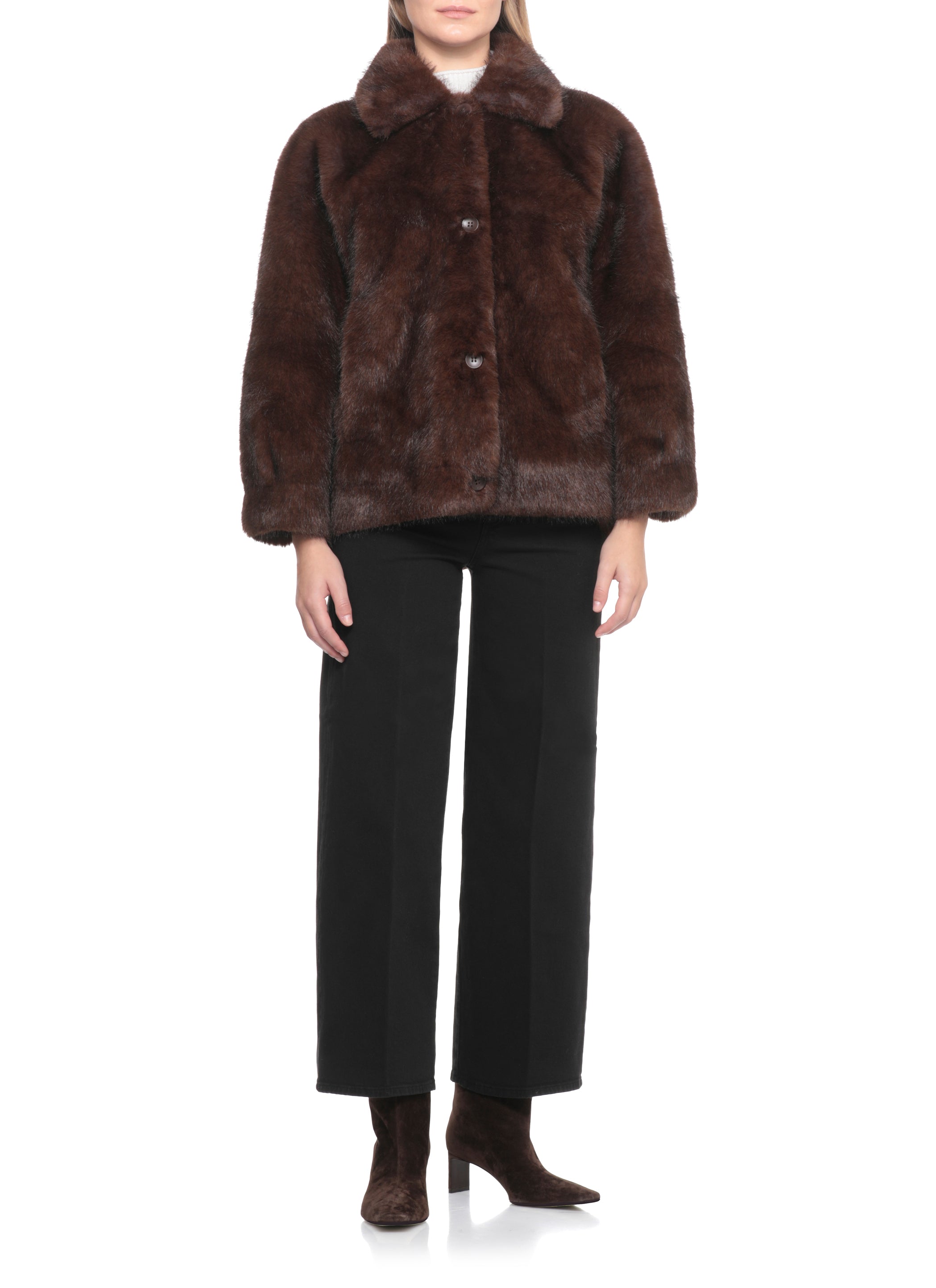 Valentini 1972 Coats Brown Polyester