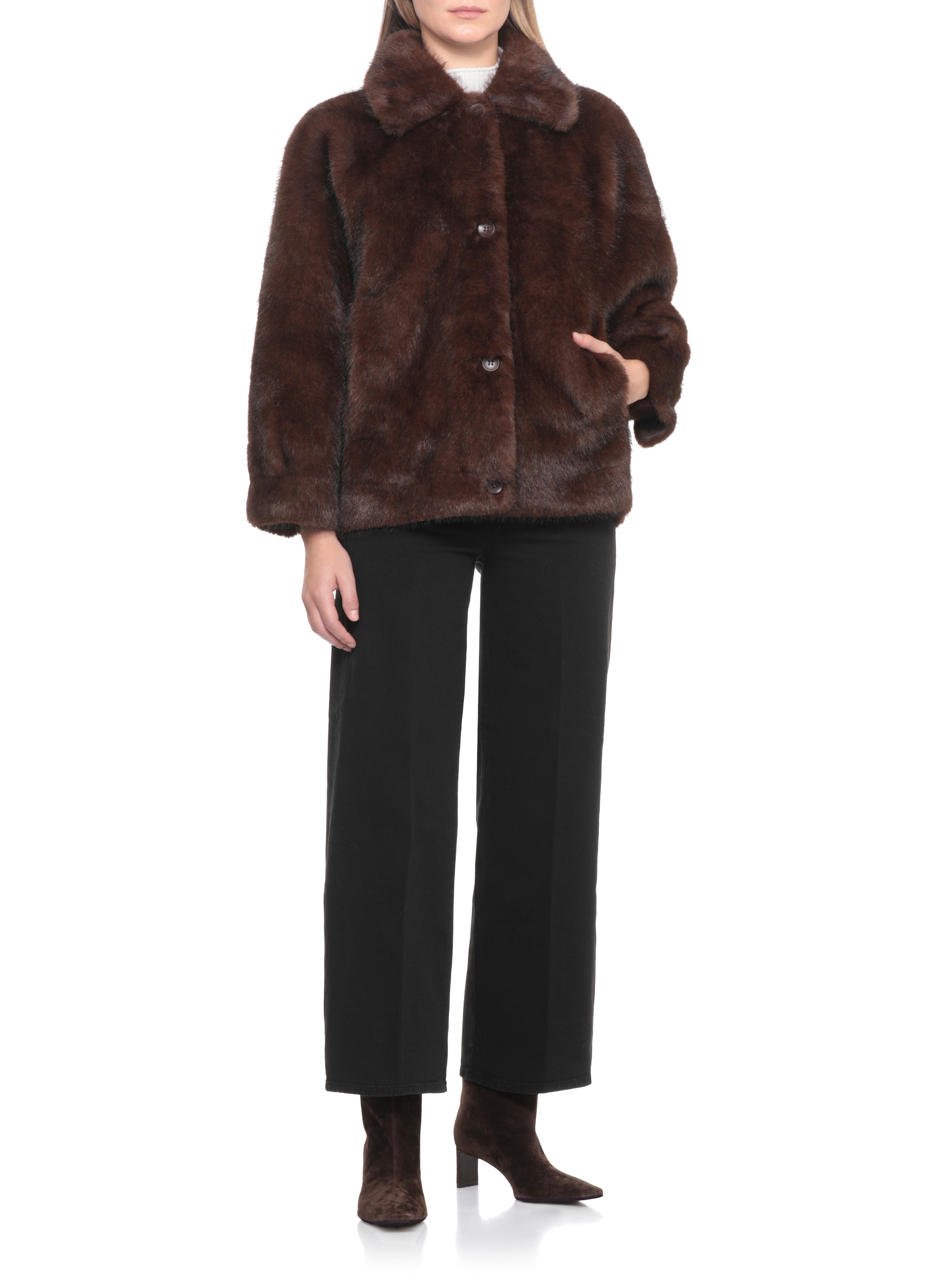 Valentini 1972 Coats Brown Polyester