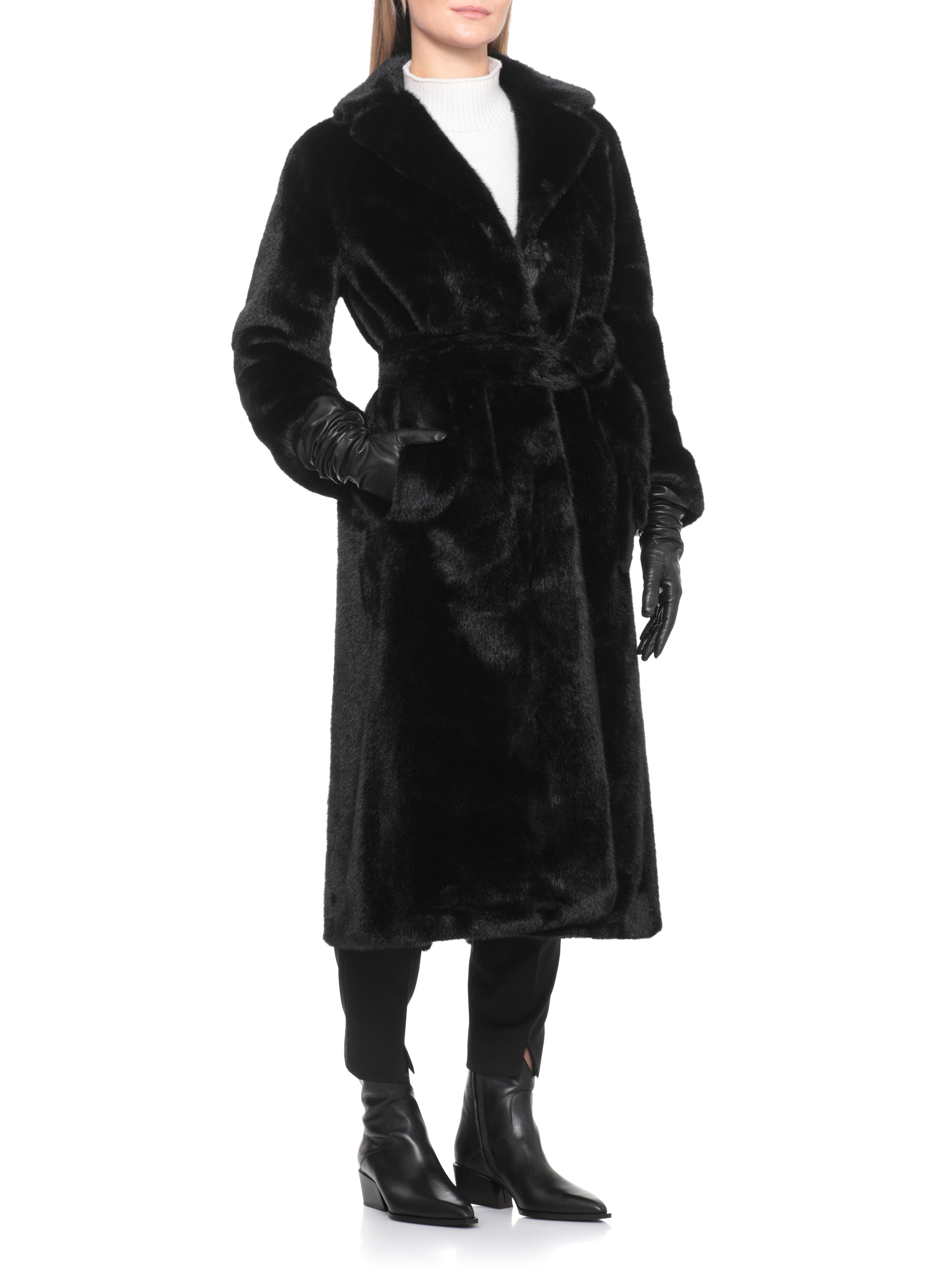 Valentini 1972 Coats Black Polyester