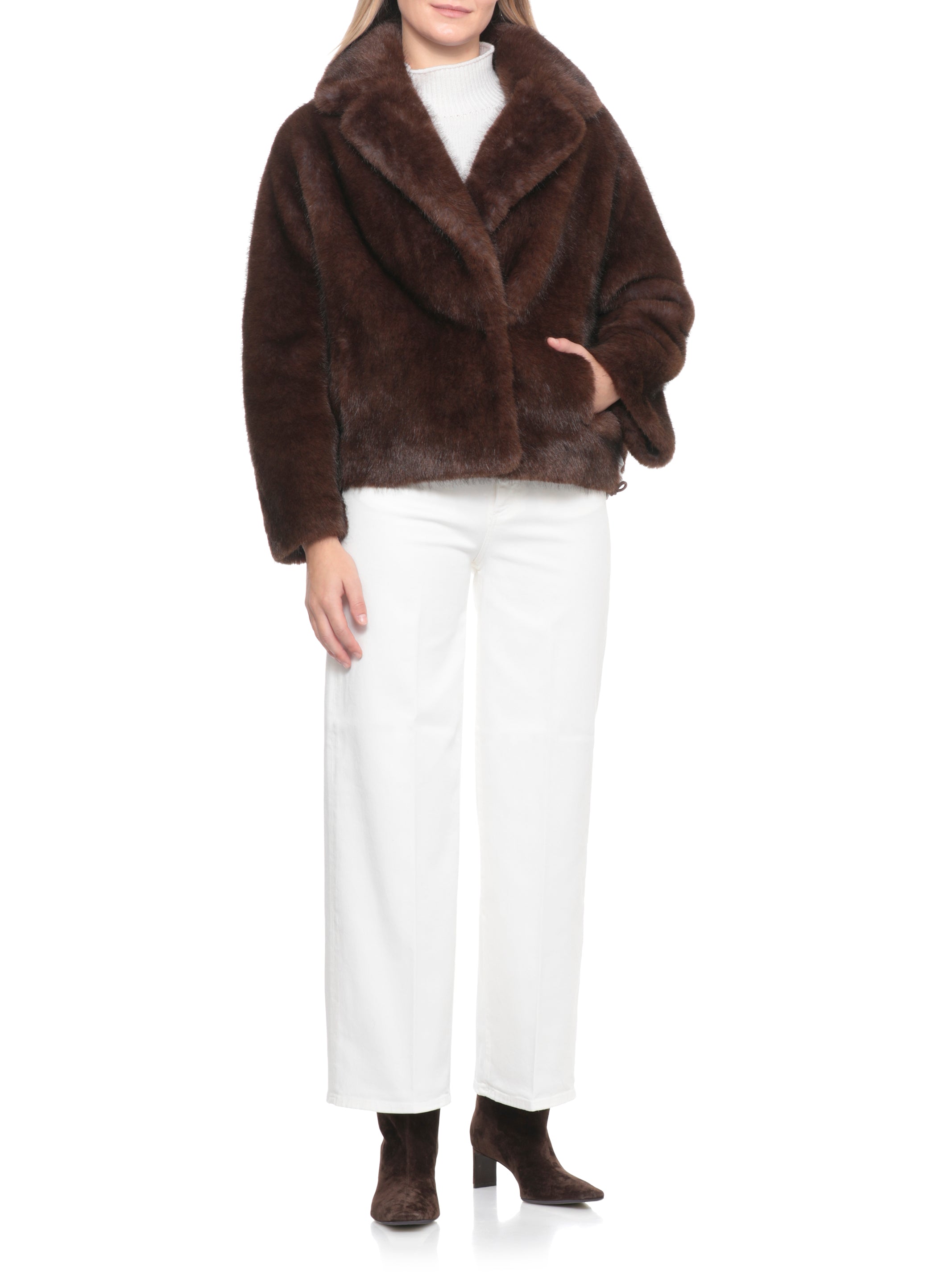 Valentini 1972 Coats Brown Polyester