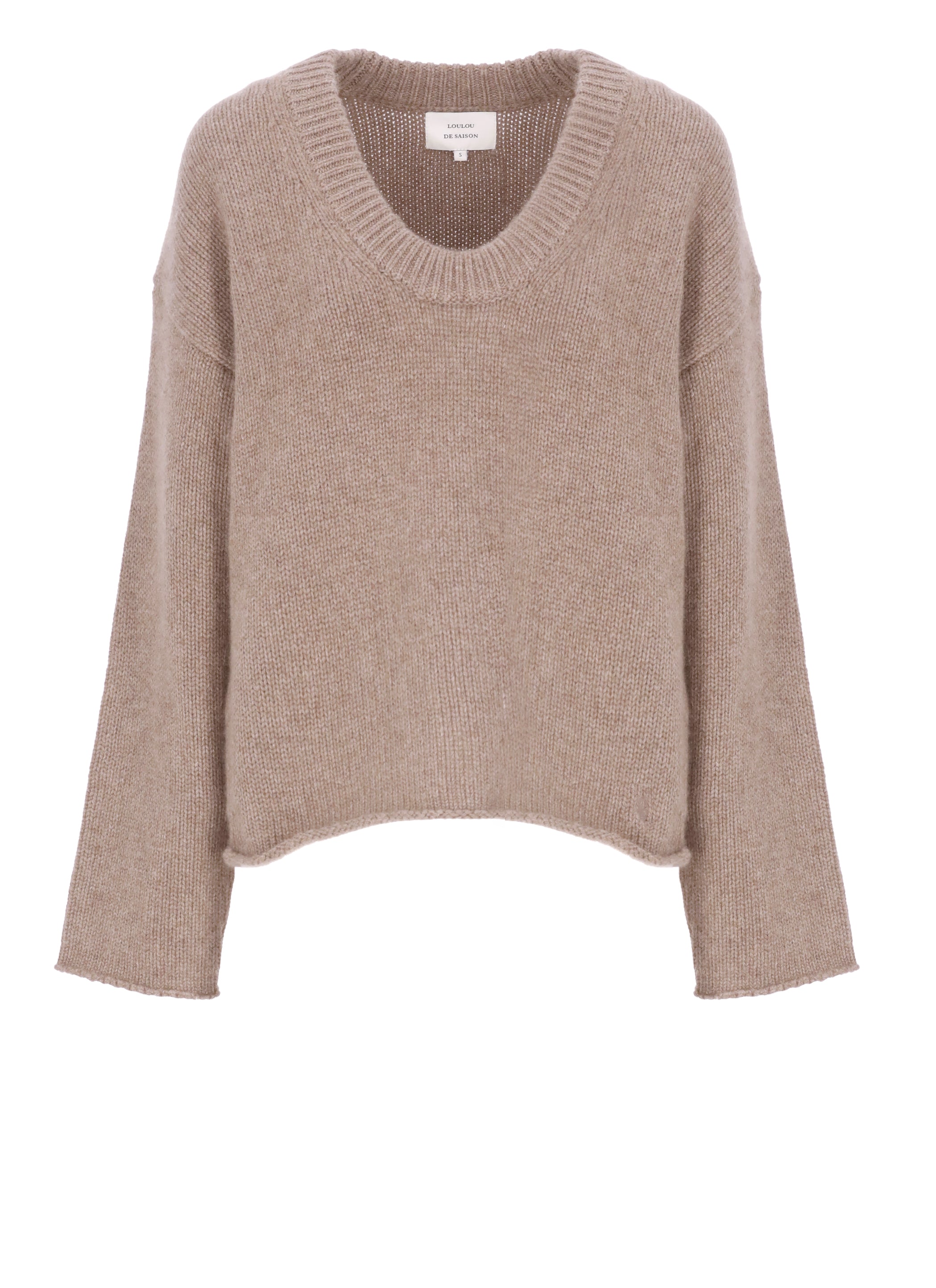 Loulou De Saison Sweaters Brown Cashmere
