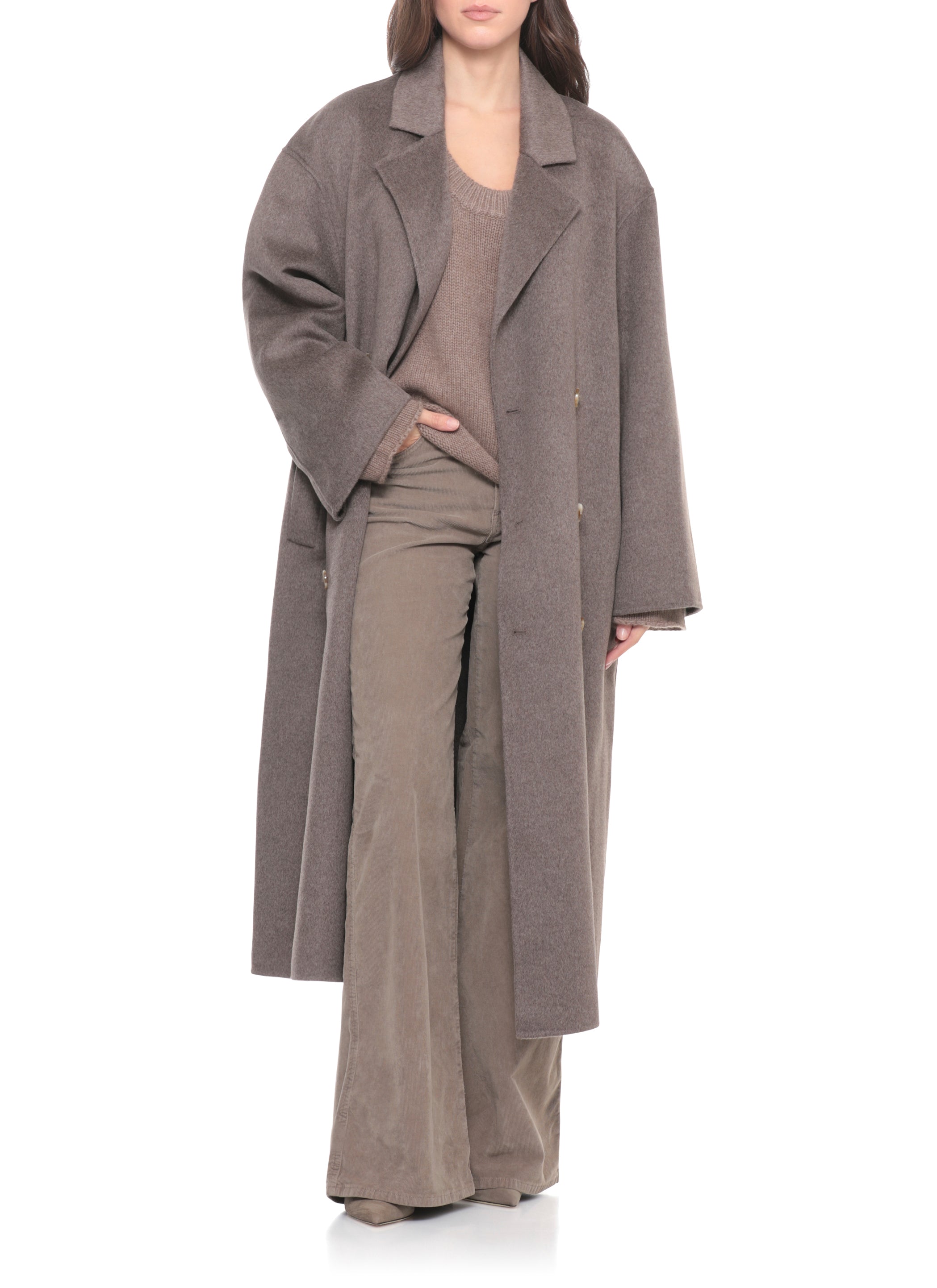 Loulou De Saison Sweaters Brown Cashmere