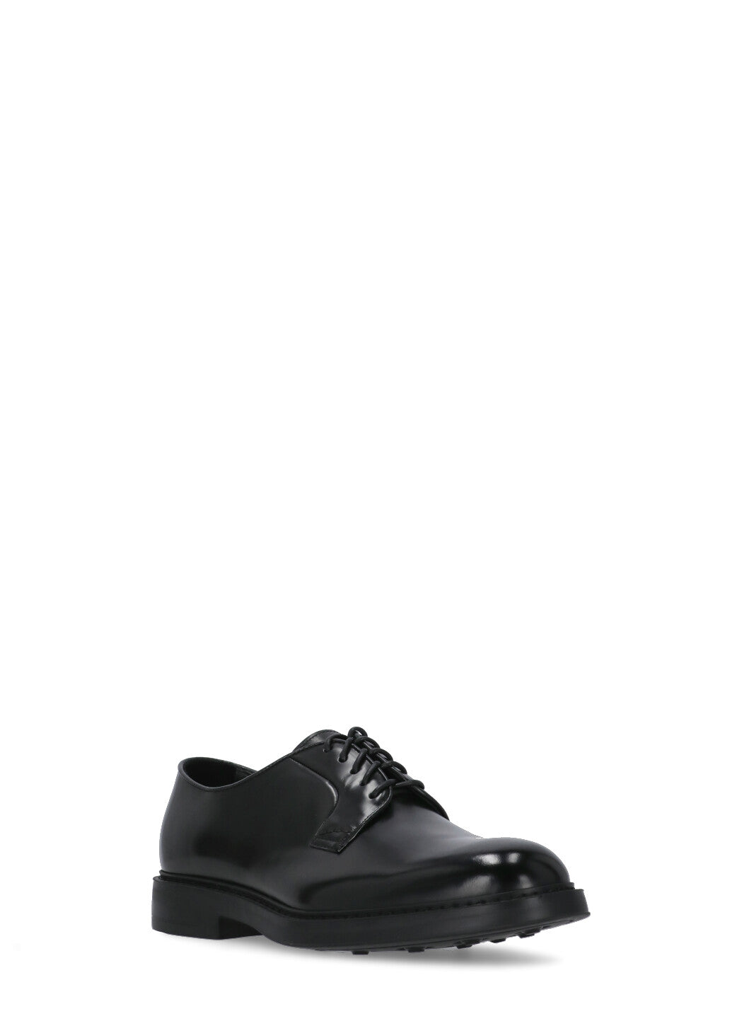Doucals Flat Shoes Black Cowhide Sole: Rubber