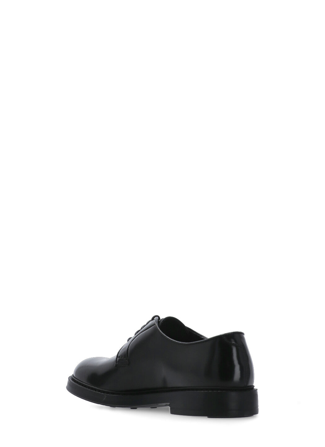 Doucals Flat Shoes Black Cowhide Sole: Rubber