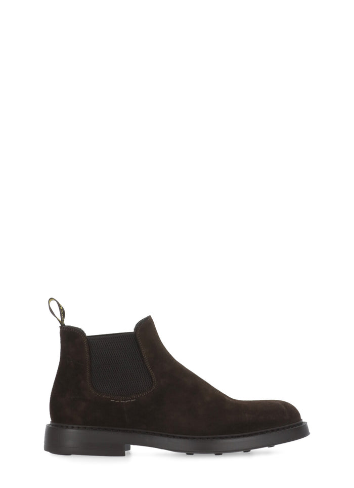 Doucals Boots Brown Cowhide Sole: Rubber