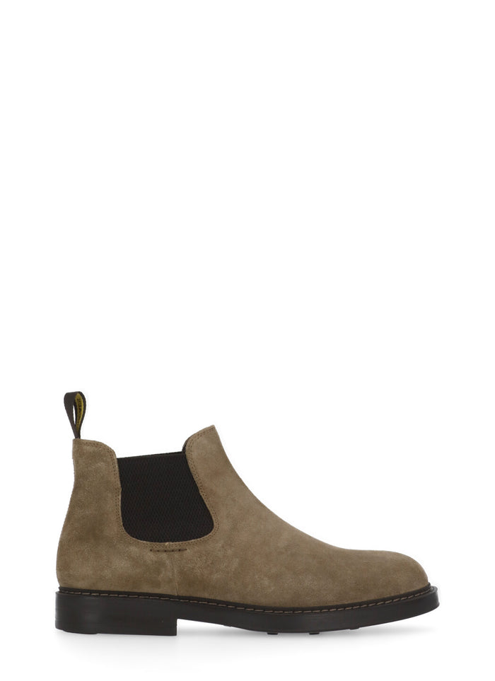 Doucals Boots Beige Cowhide Sole: Rubber