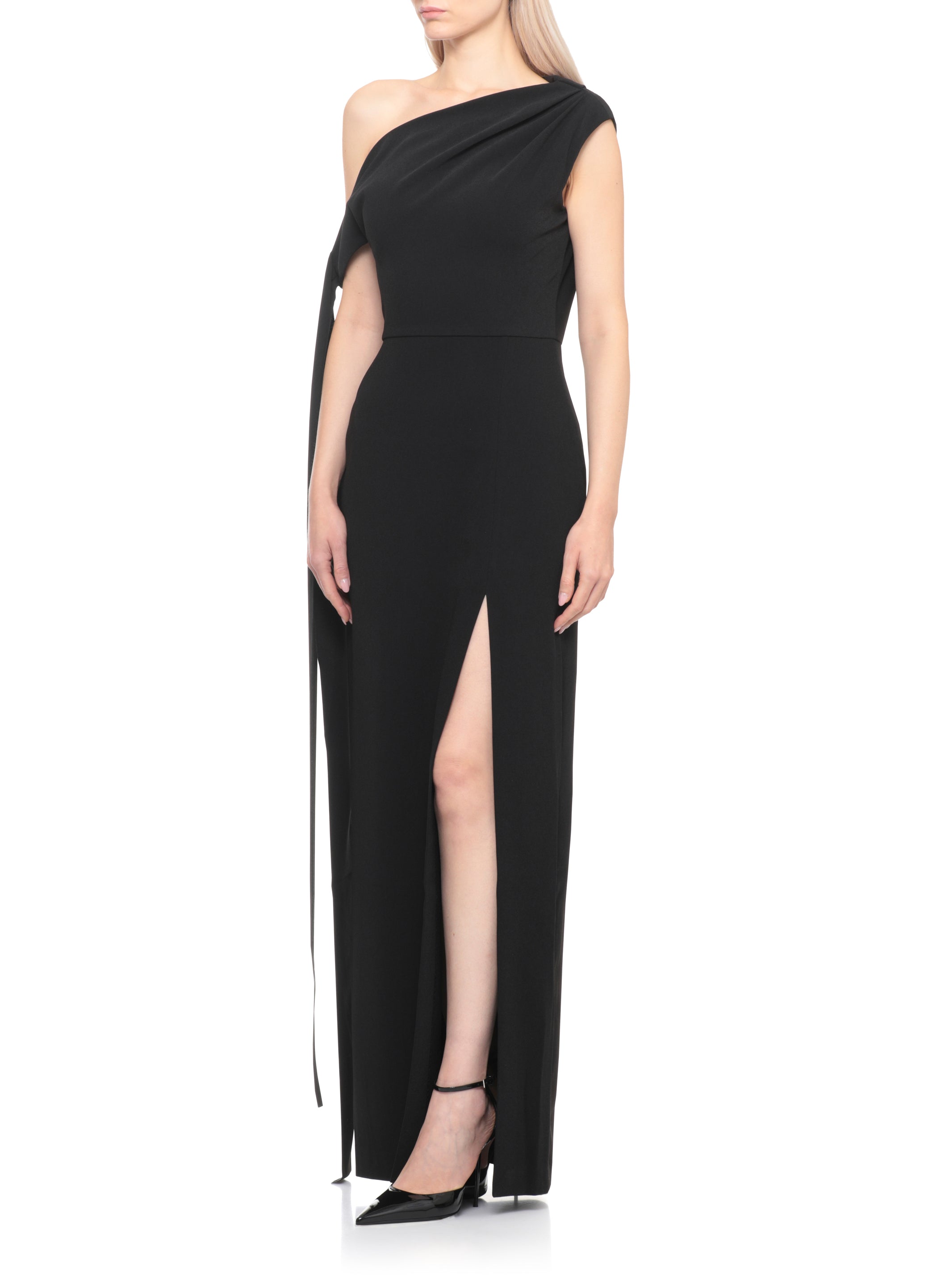 Solace London Dresses Black Polyester