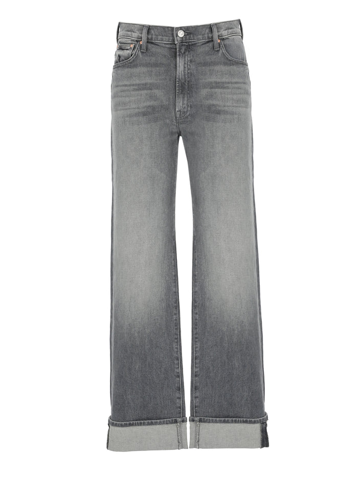 Mother Jeans Grey Cotton Elastane