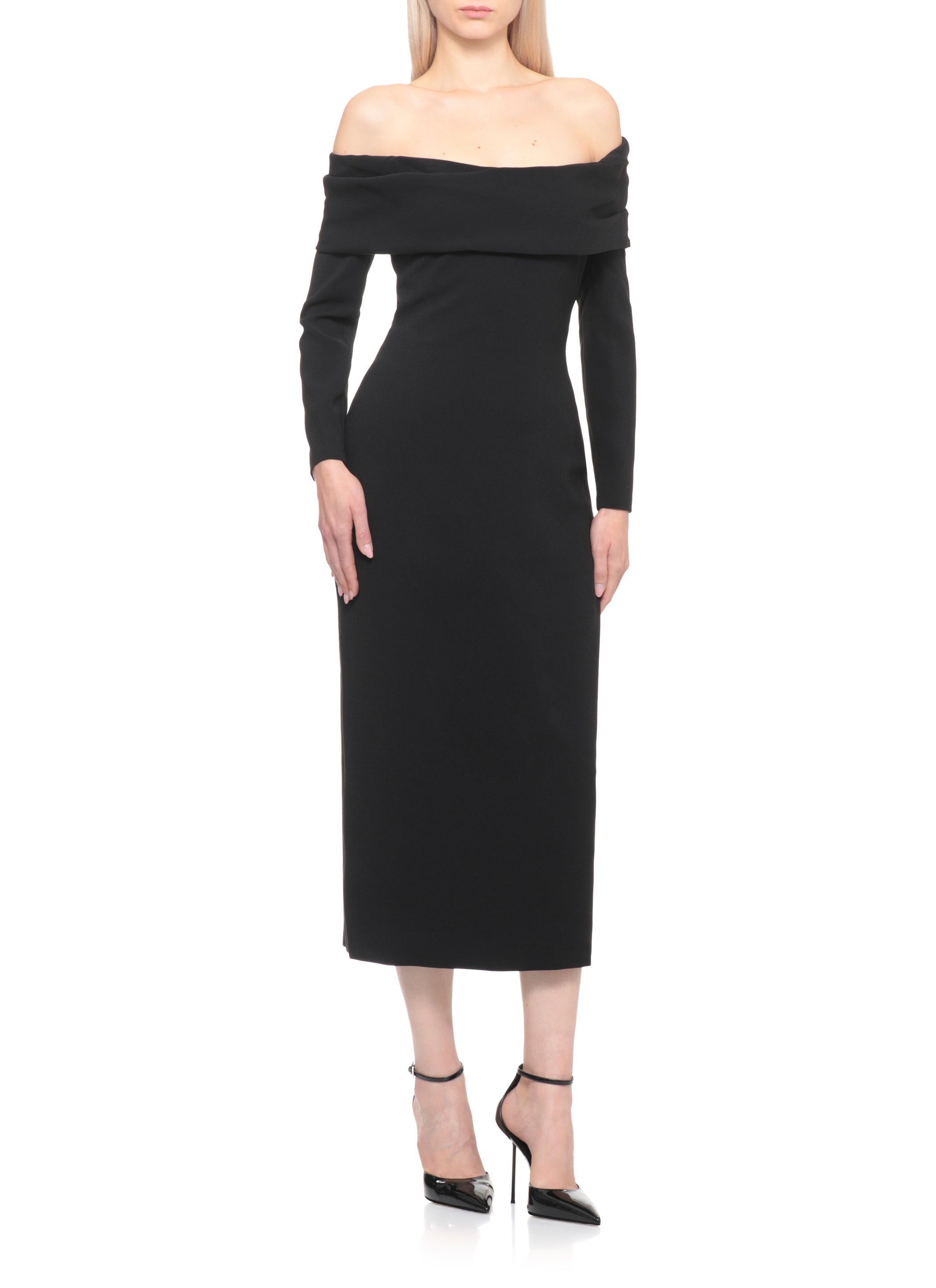 Solace London Dresses Black Polyester