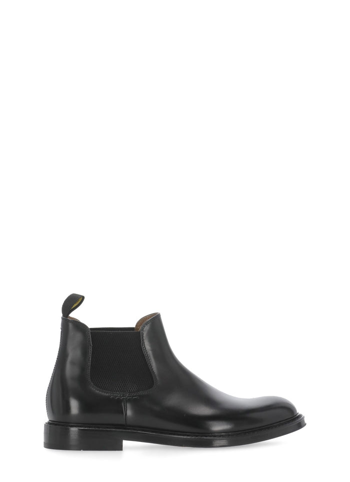 Doucals Boots Black Cowhide Sole: Rubber
