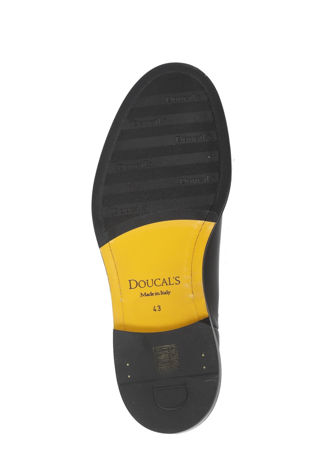 Doucals Boots Black Cowhide Sole: Rubber