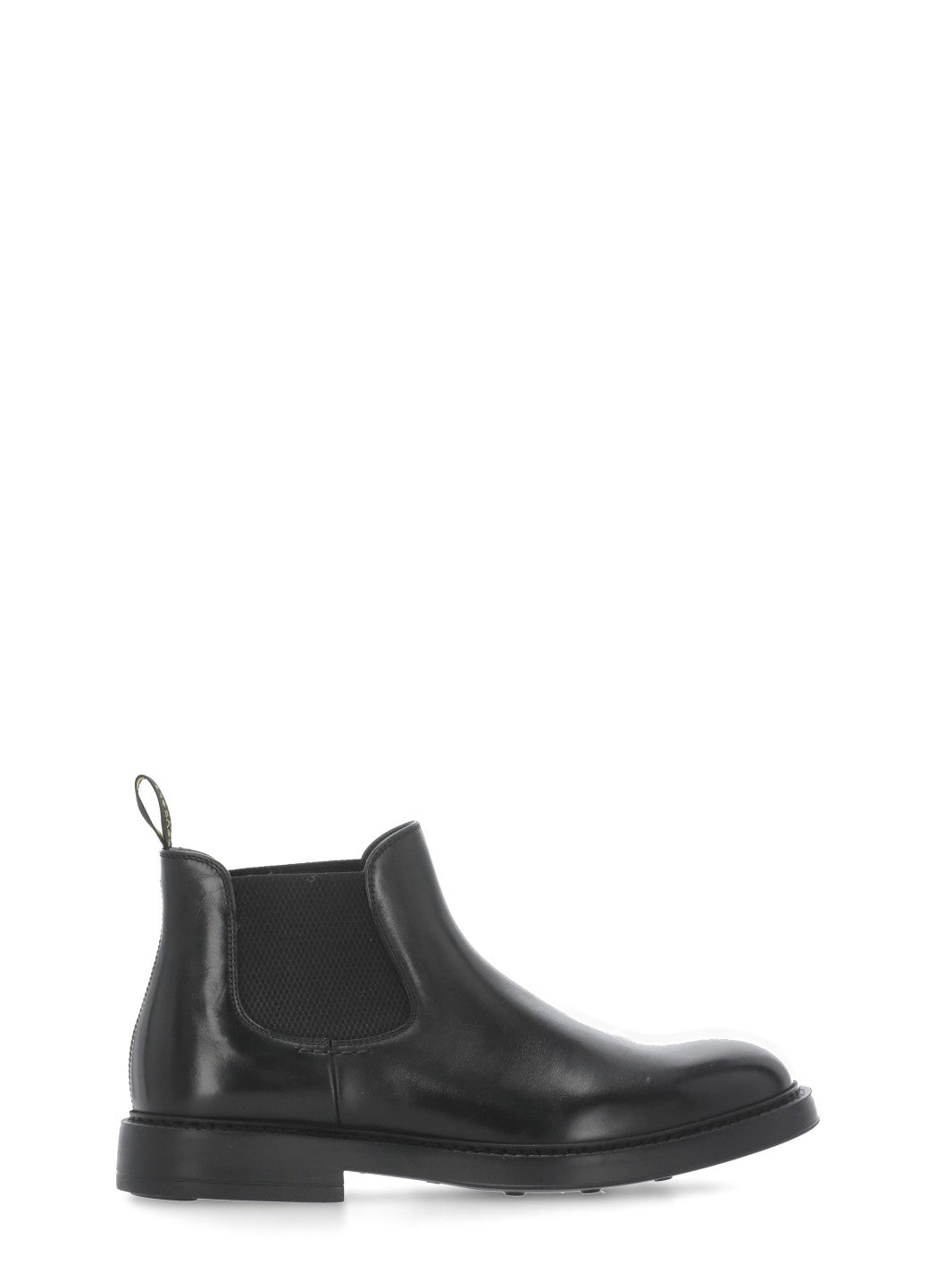 Doucals Boots Black Cowhide Sole: Rubber