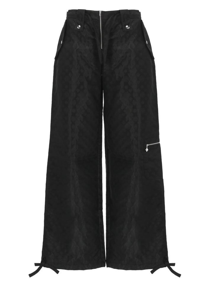 Casablanca Trousers Black Polyamide Lining: Polyester