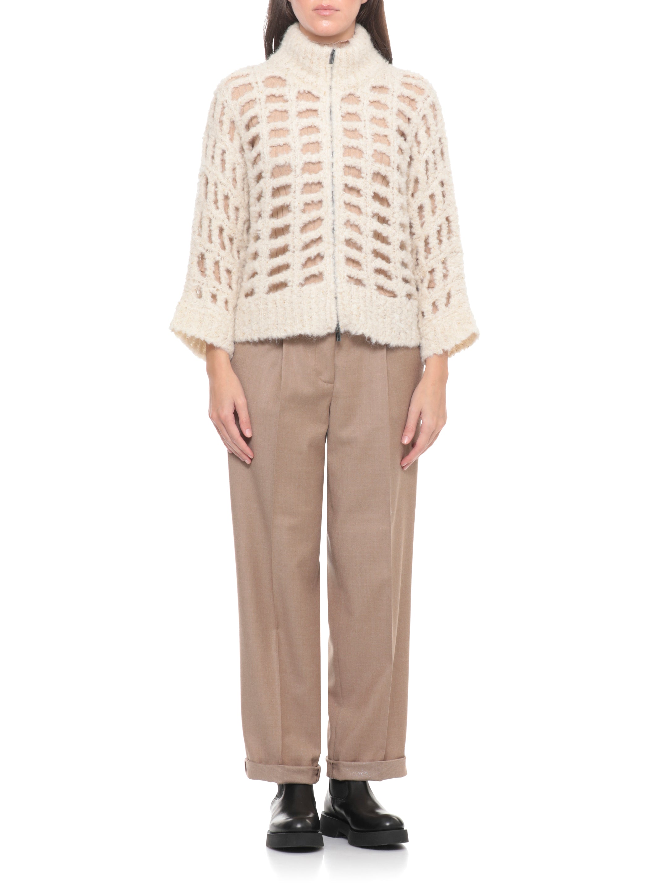Peserico Aurea Sweaters White