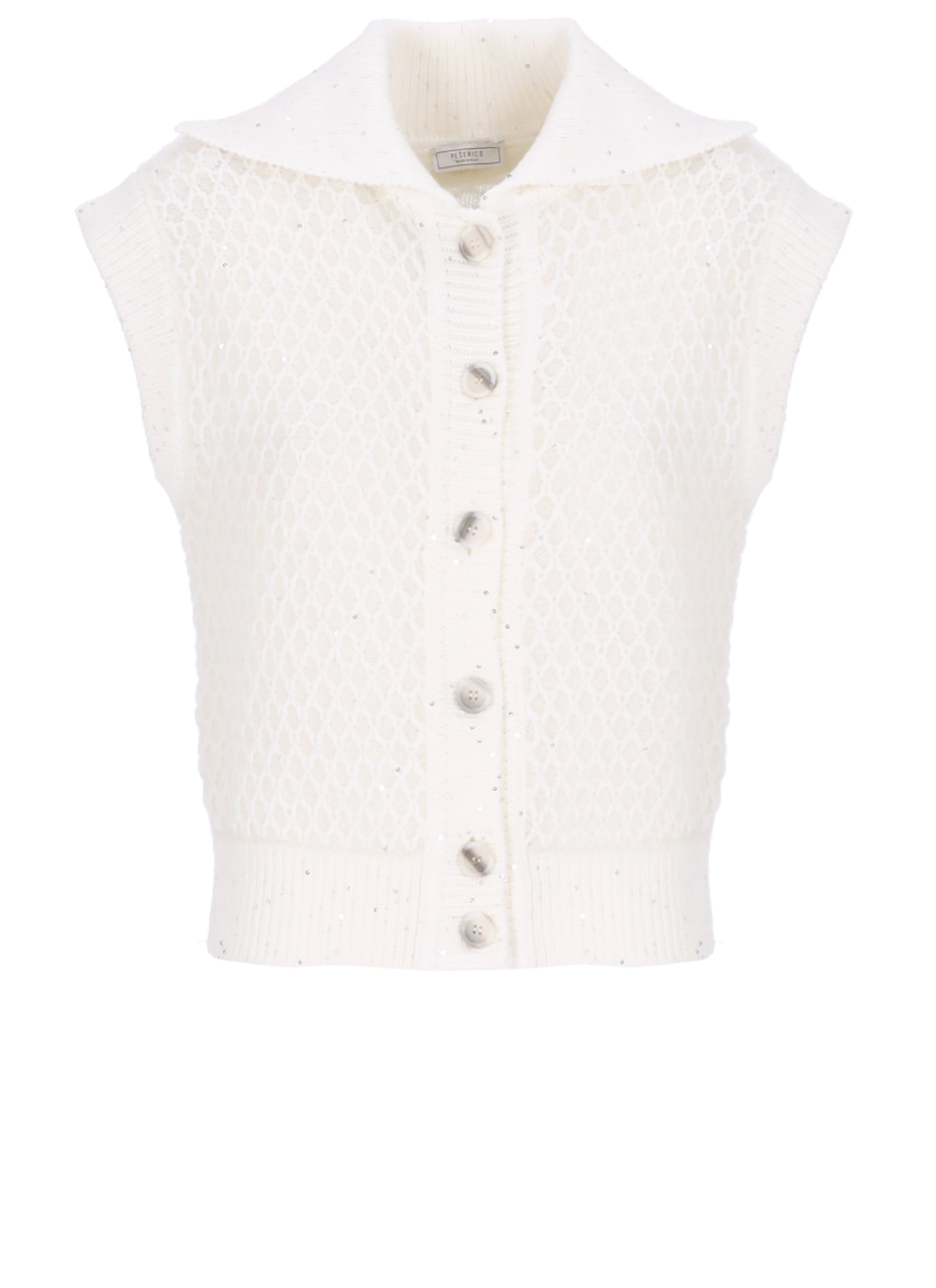 Peserico Sweaters Ivory Virgin Wool