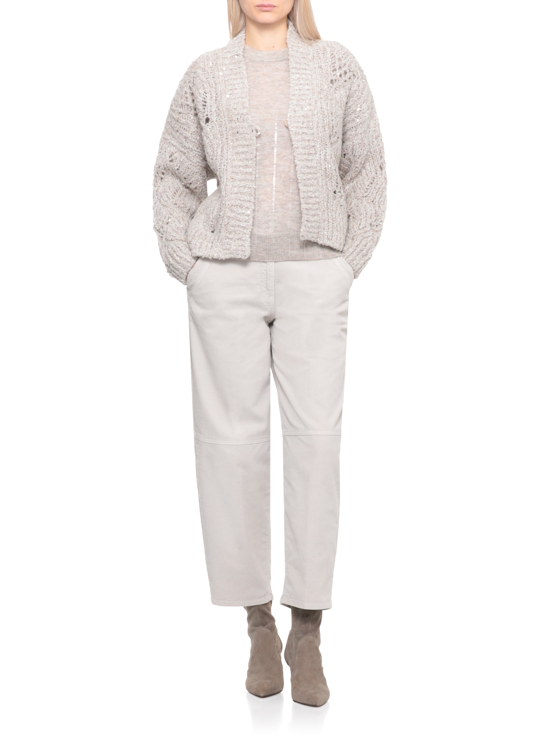 Panicale Sweaters Beige Alpaca Vicugna Pacos Perù