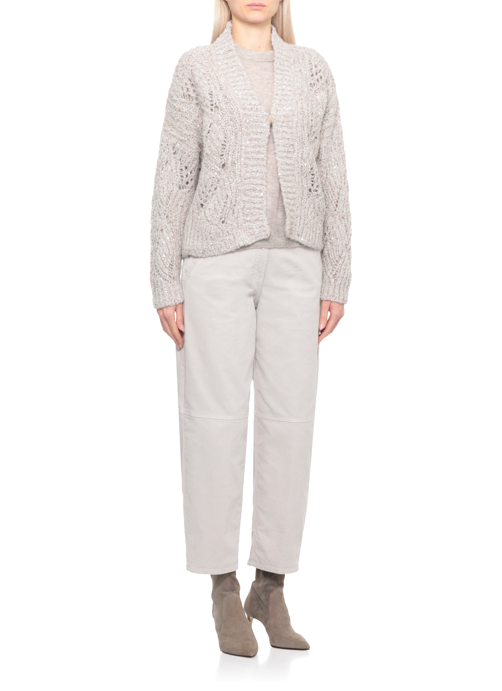 Panicale Sweaters Beige Alpaca Vicugna Pacos Perù