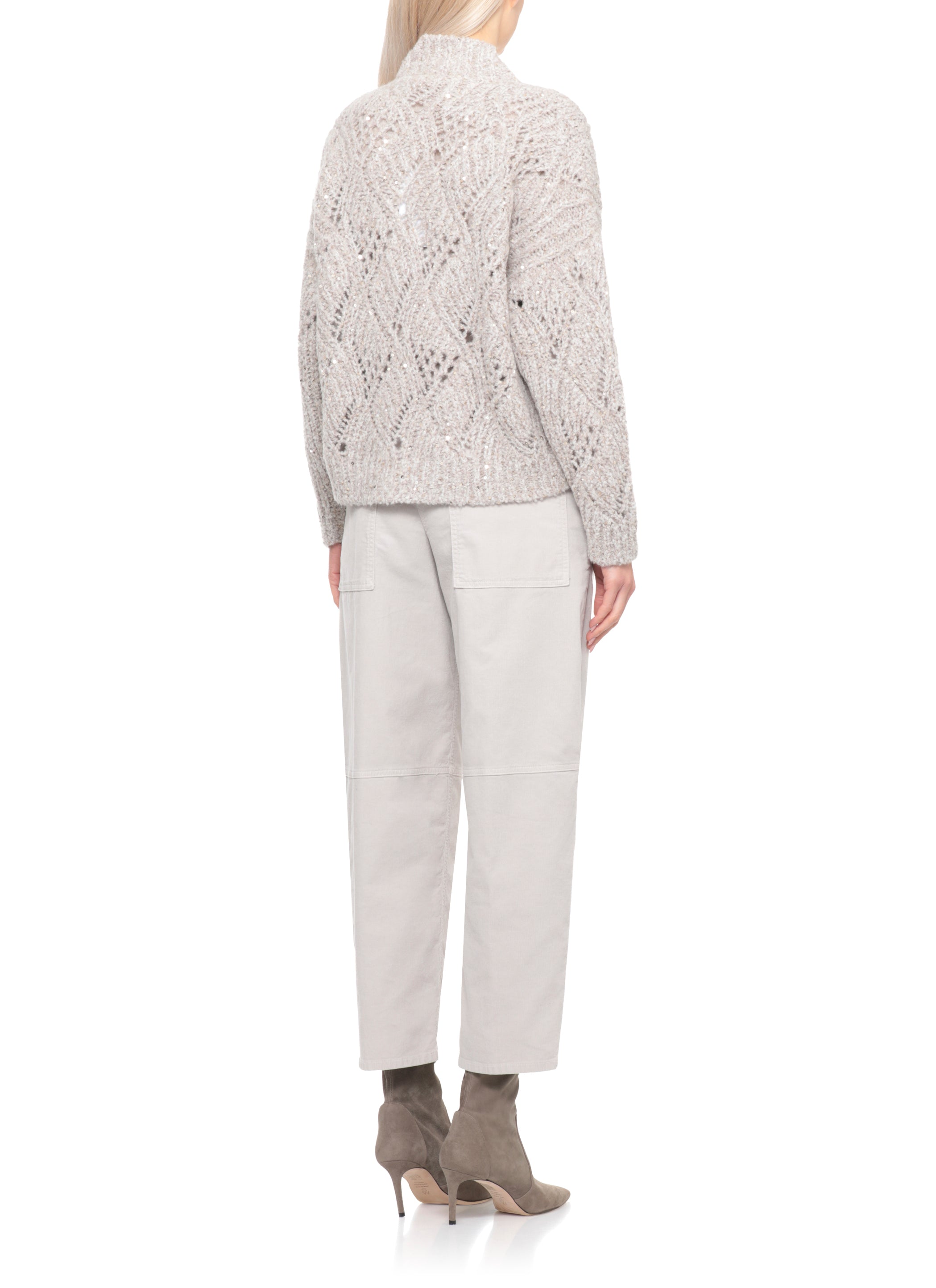 Panicale Sweaters Beige Alpaca Vicugna Pacos Perù