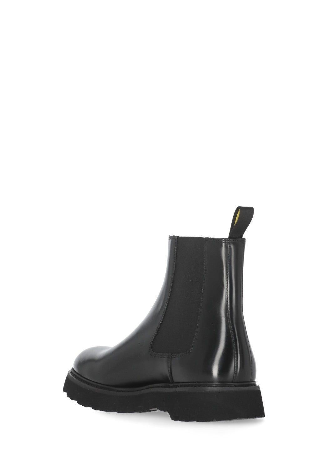 Doucals Boots Black Cowhide Sole: Rubber