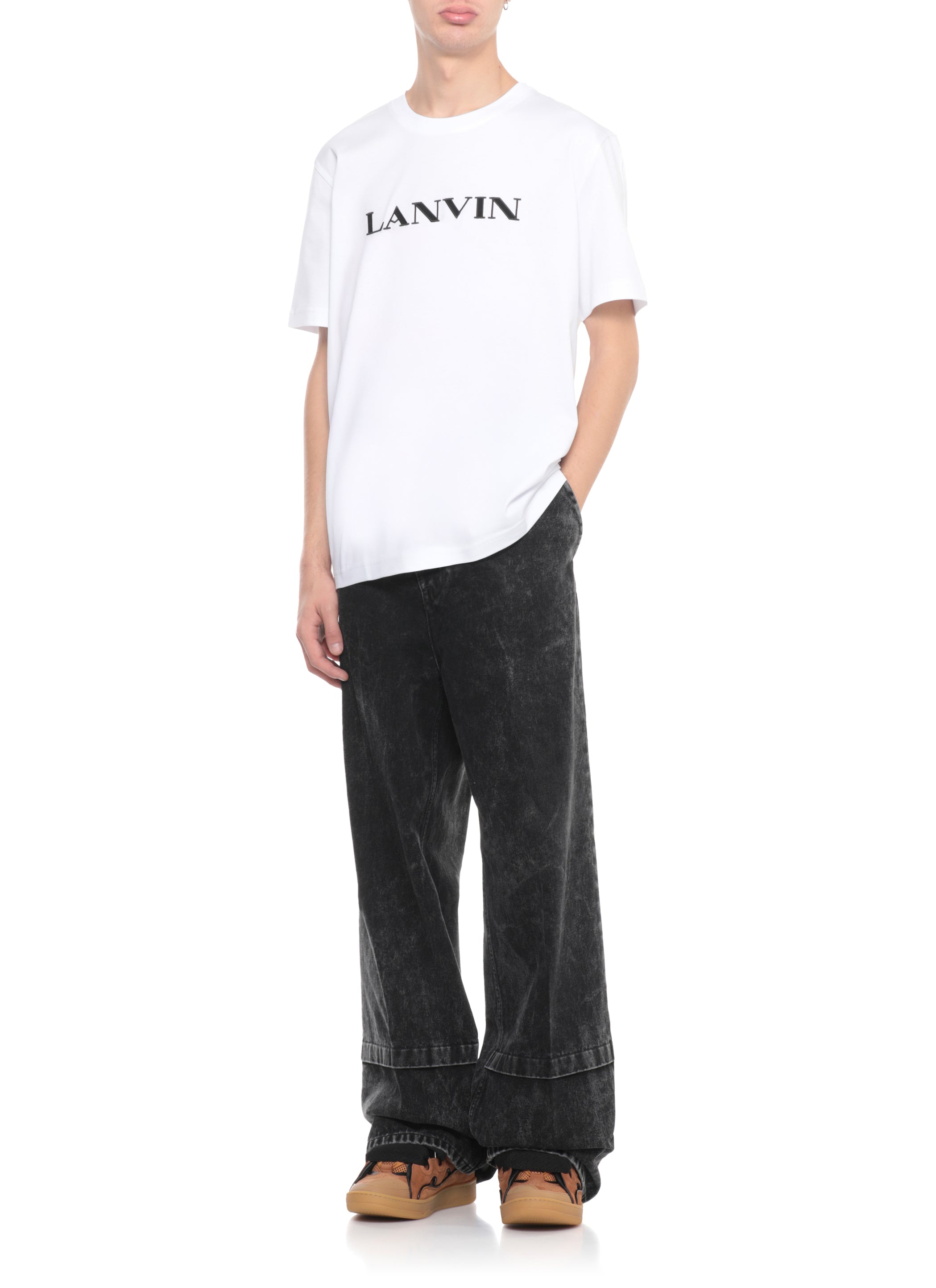 Lanvin Jeans Black Cotton