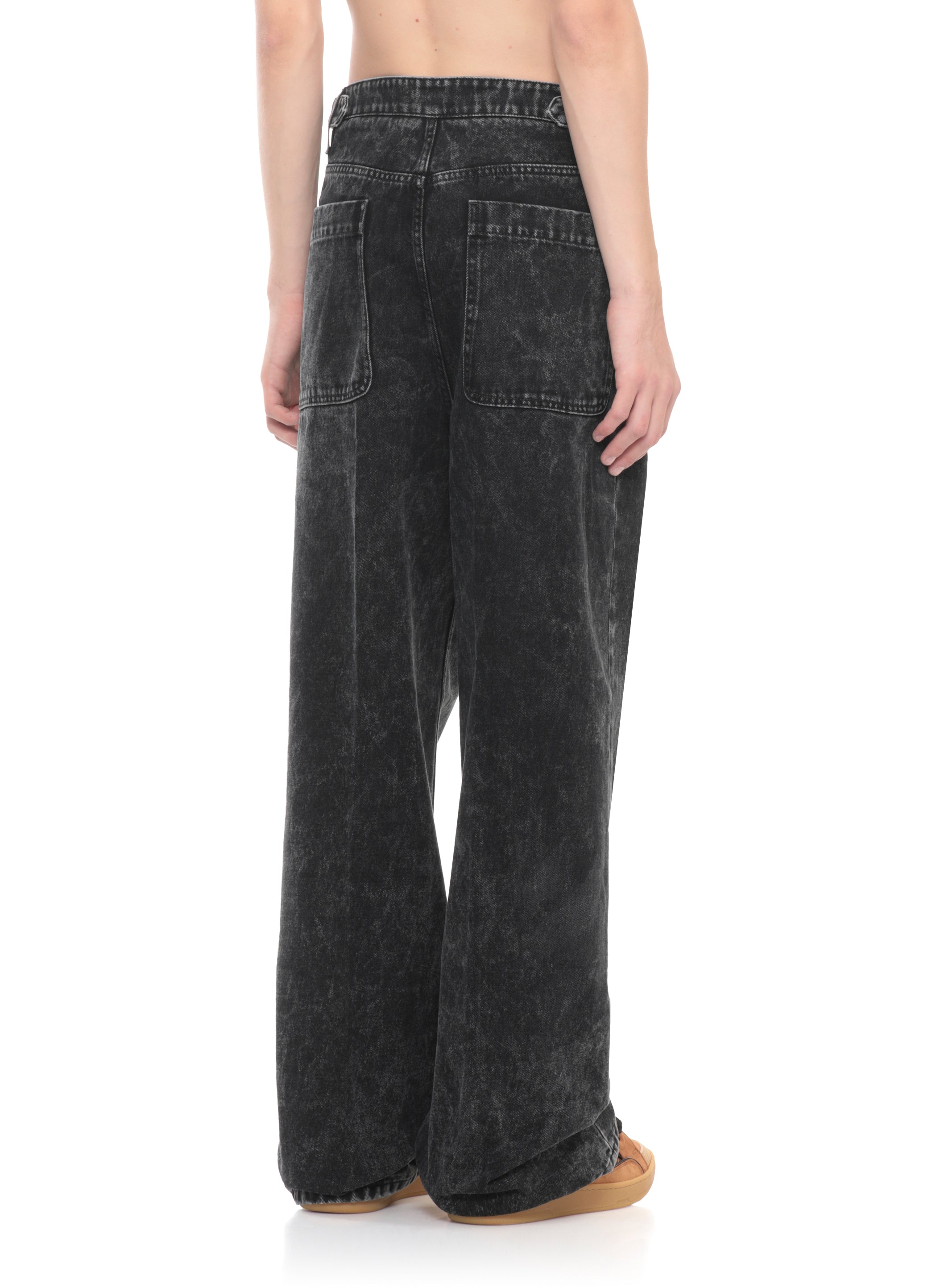 Lanvin Jeans Black Cotton