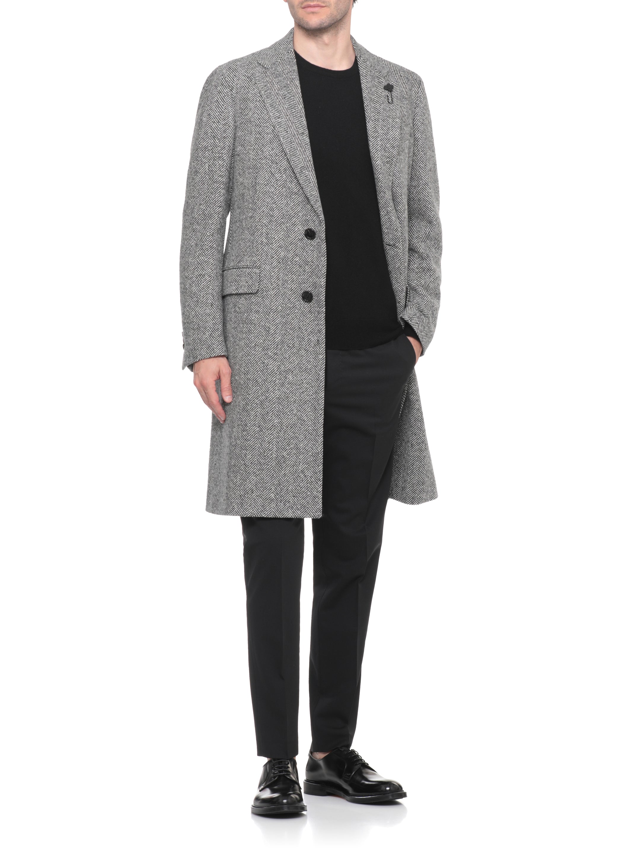 Lardini Coats Black