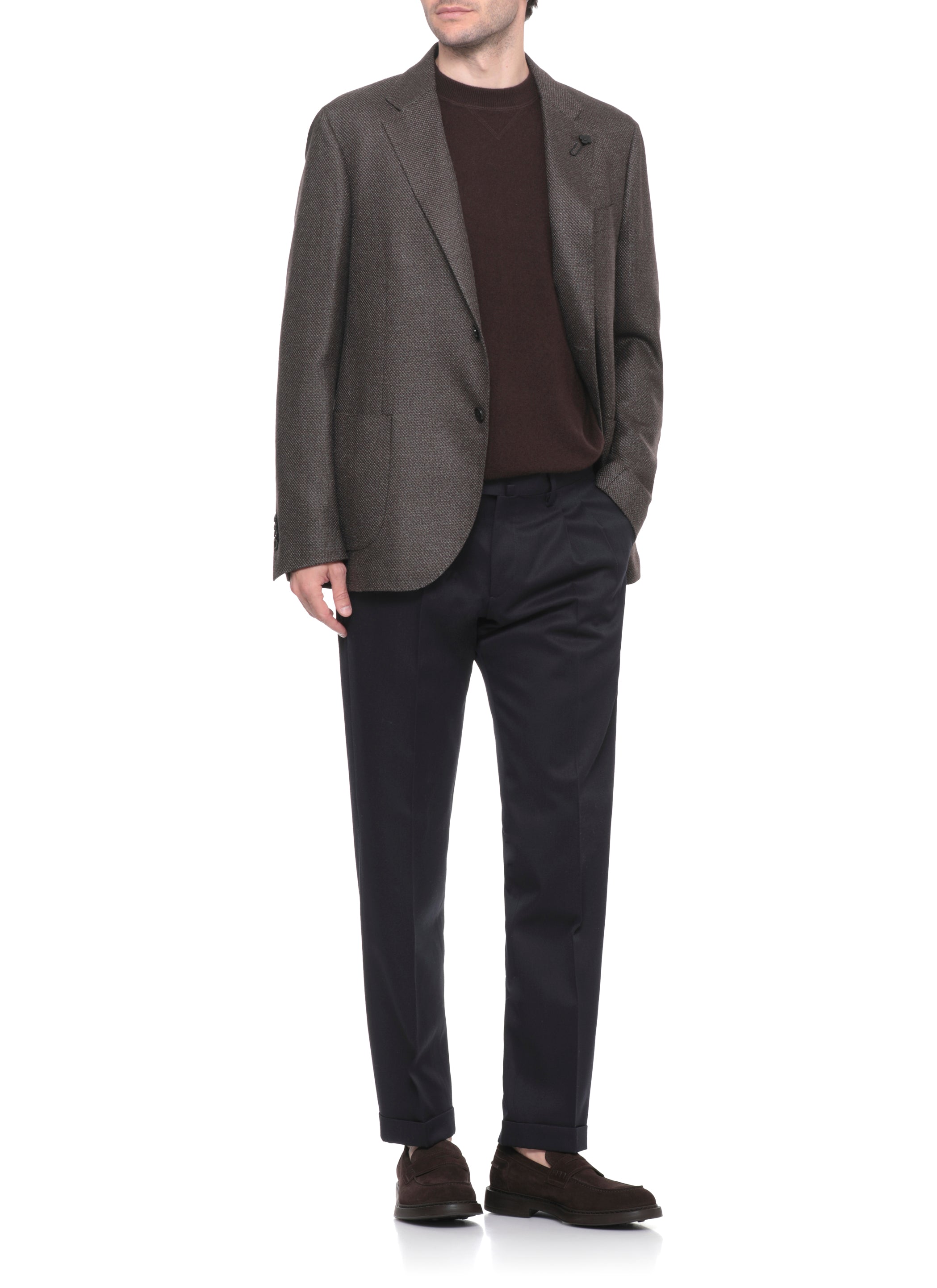 Lardini Jackets Brown