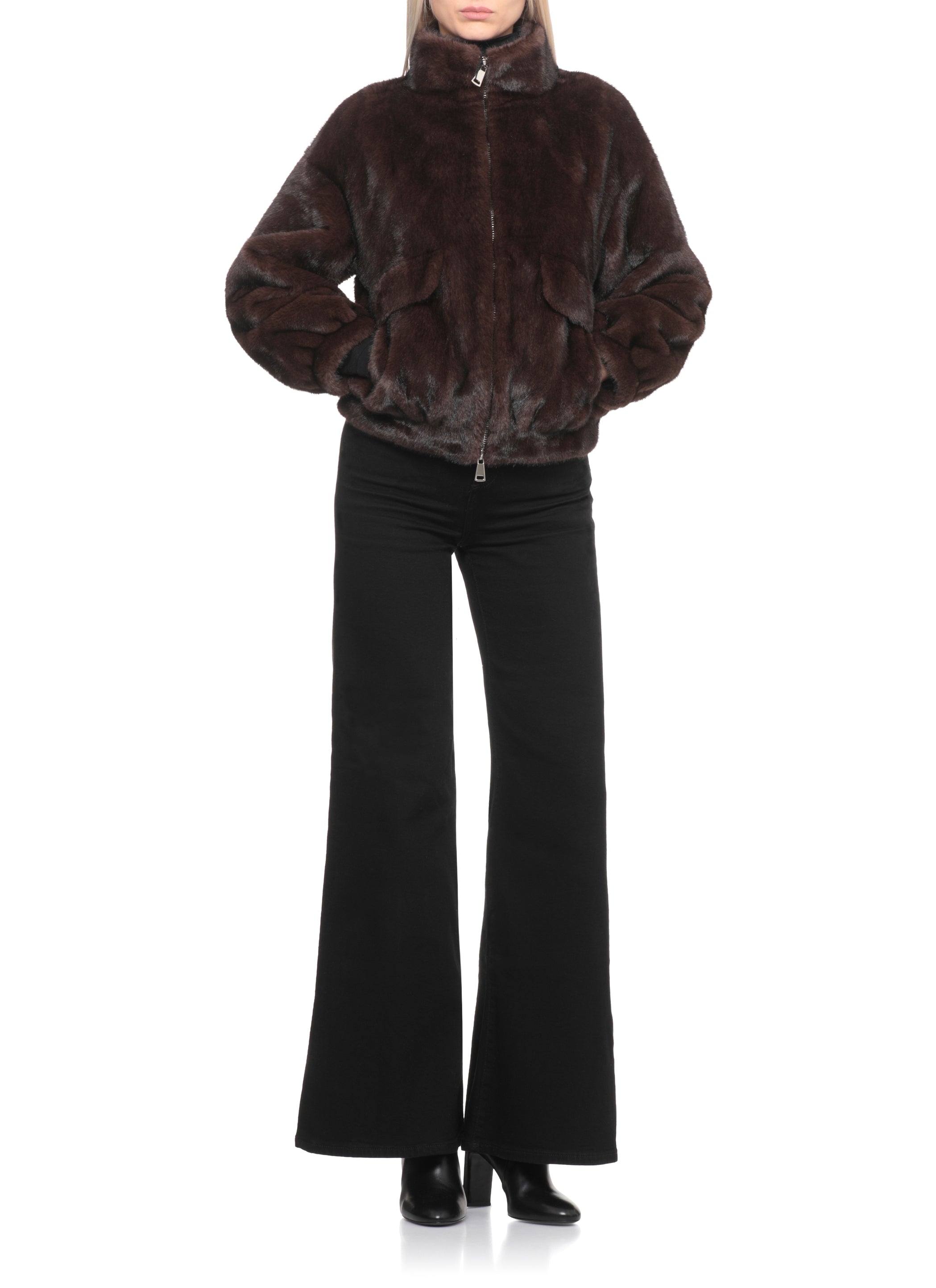 Betta Corradi Coats Brown Polyester Lining