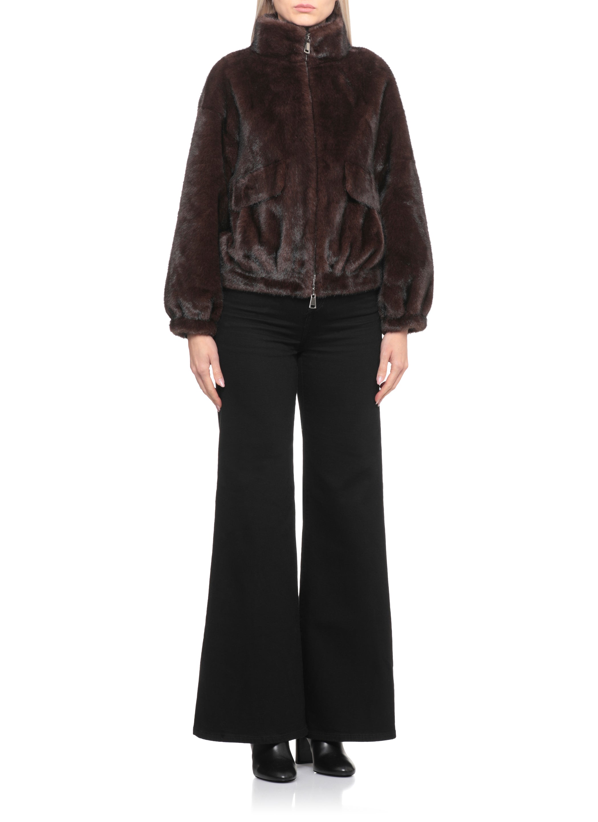 Betta Corradi Coats Brown Polyester Lining