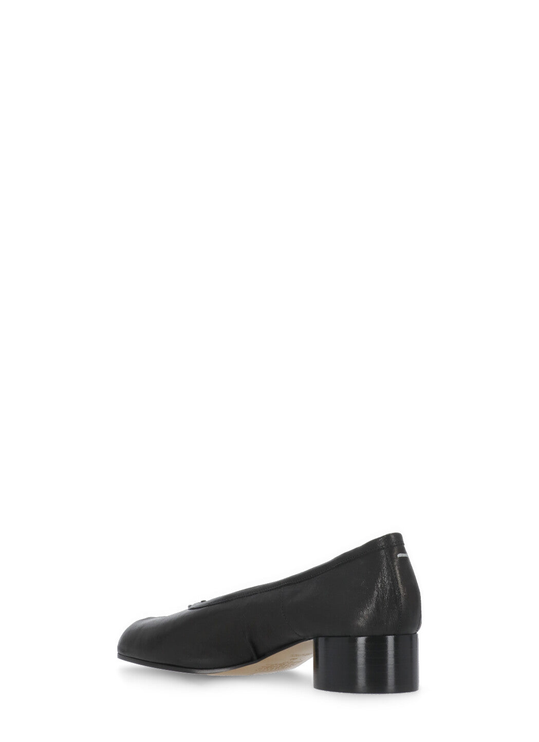 Maison Margiela Flat Shoes Black Ovine Leather