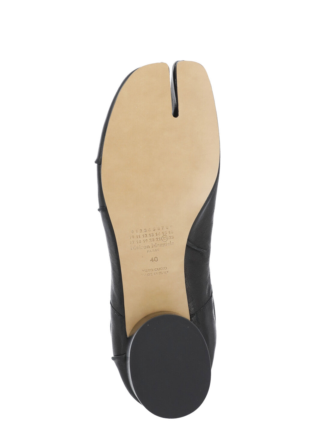Maison Margiela Flat Shoes Black Ovine Leather
