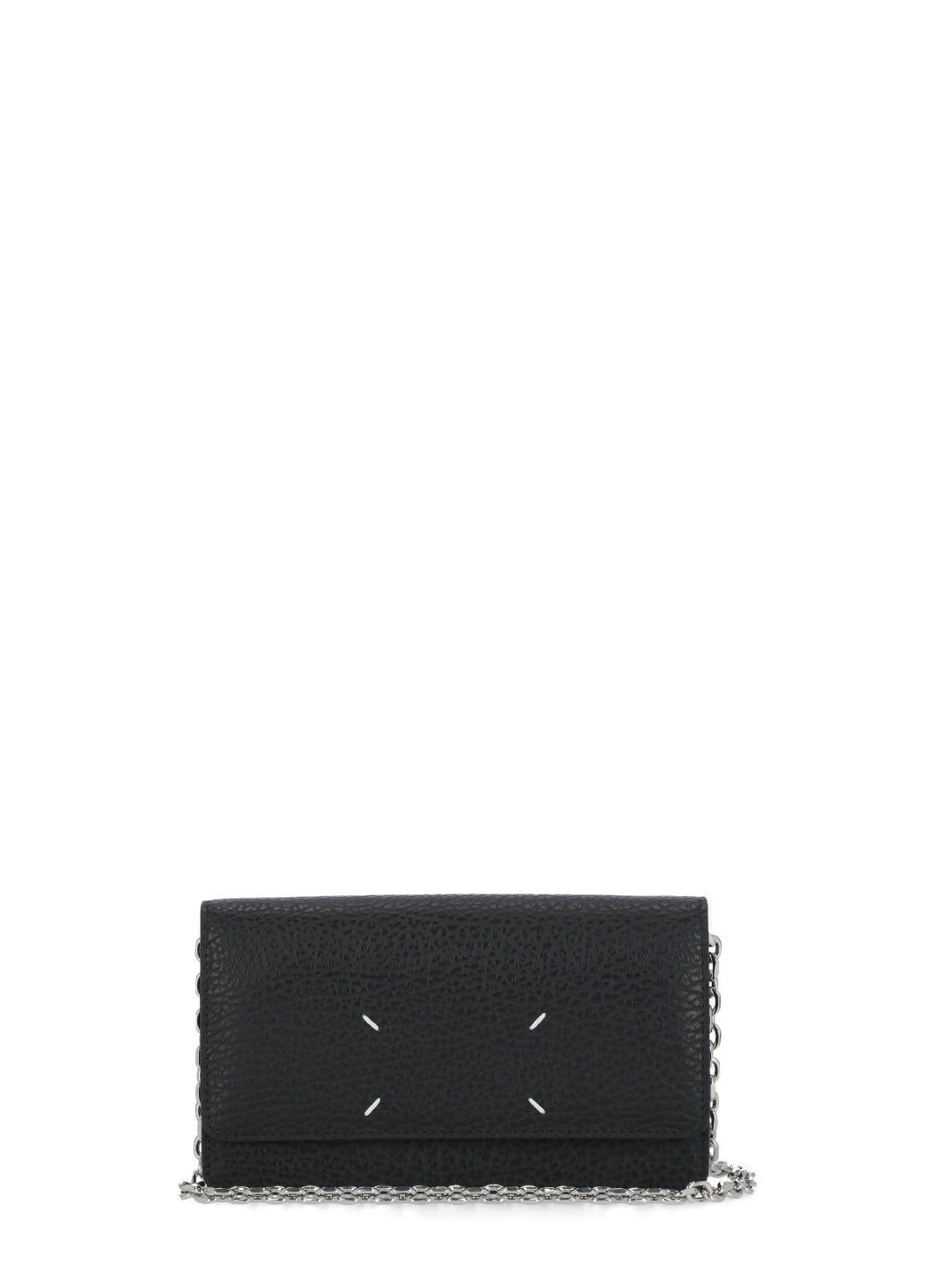 Maison Margiela Wallets Black Cow Leather Lining: Viscose