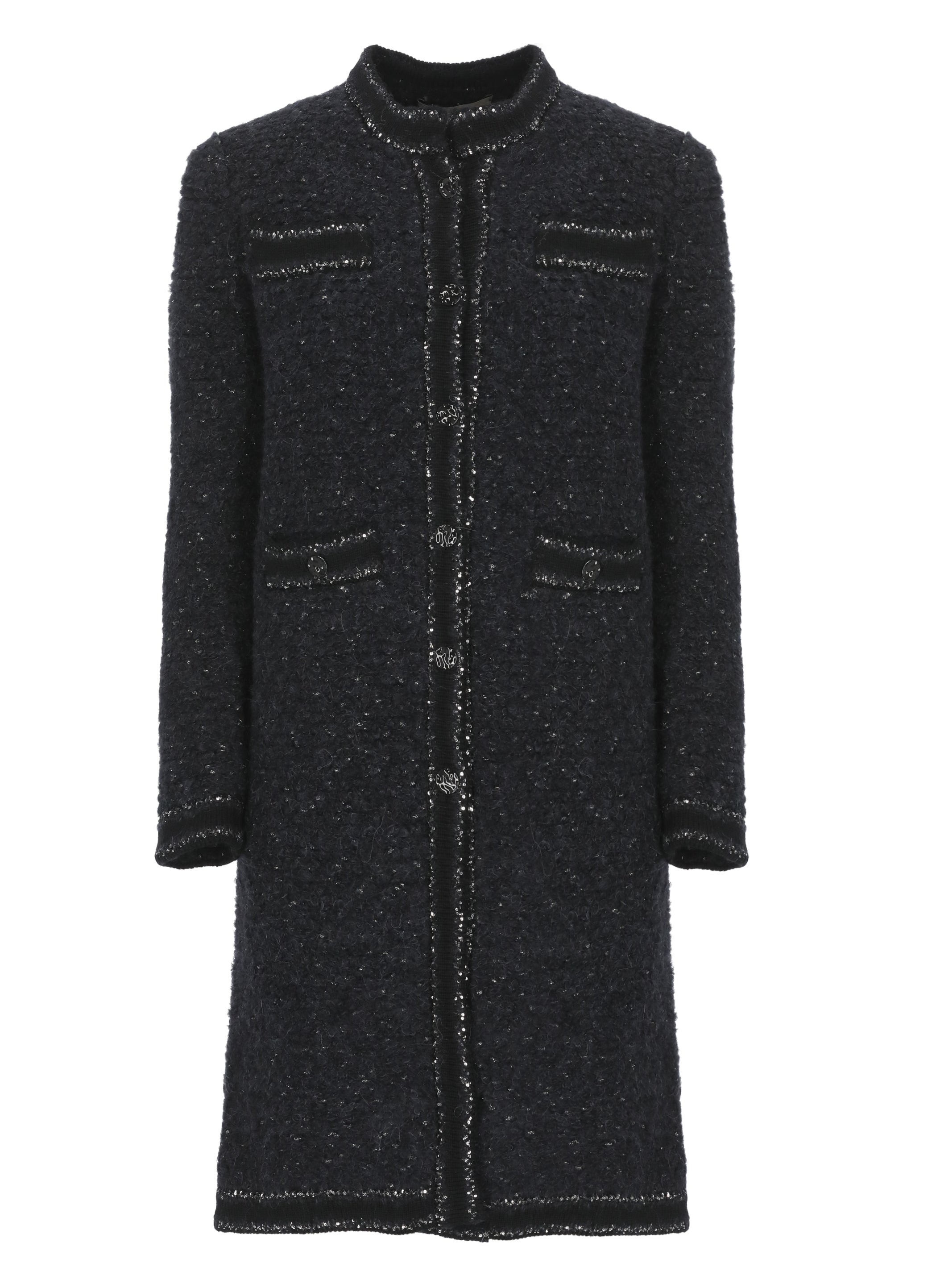 D.exterior Coats Black