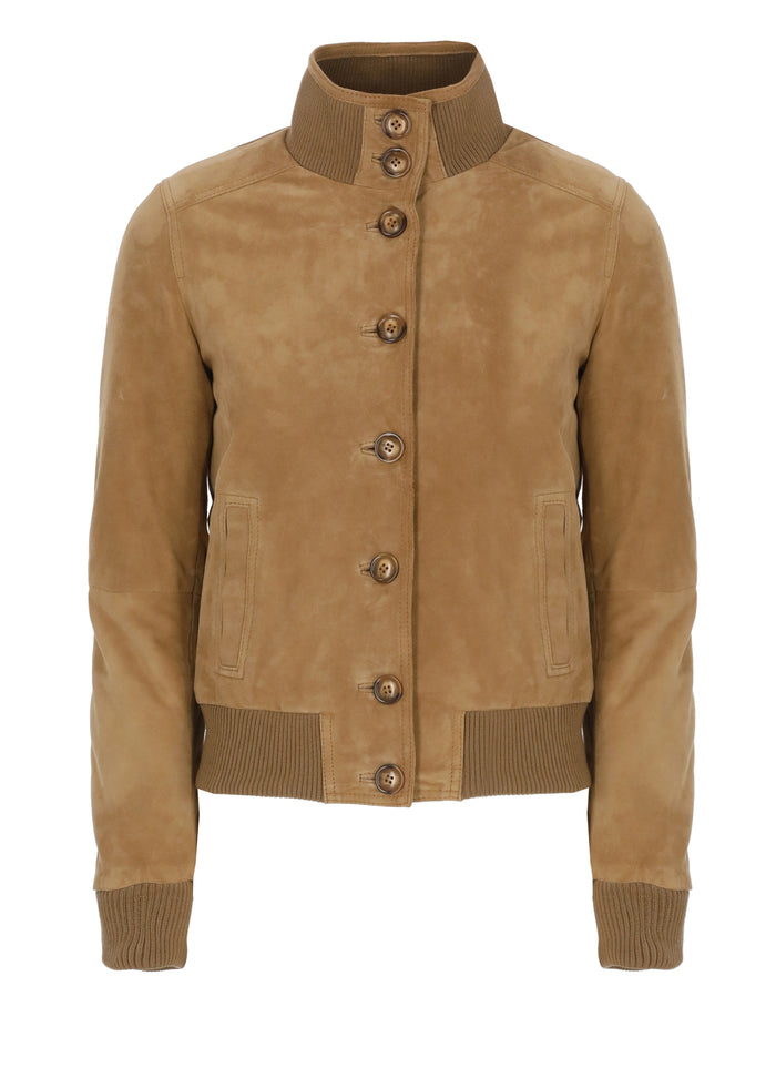 Bully Coats Brown Cowhide Lining: Polyester