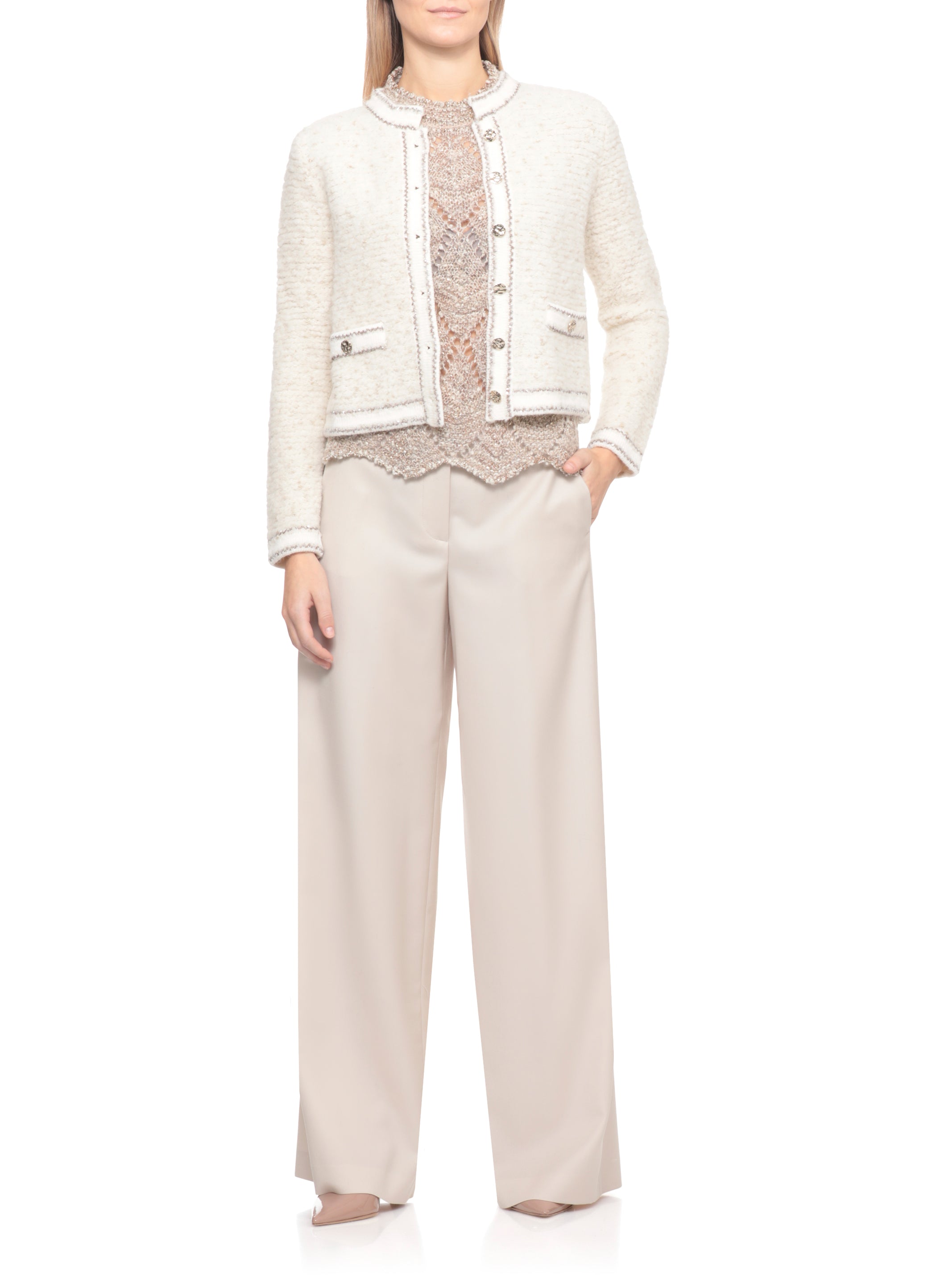 D.exterior Sweaters Ivory