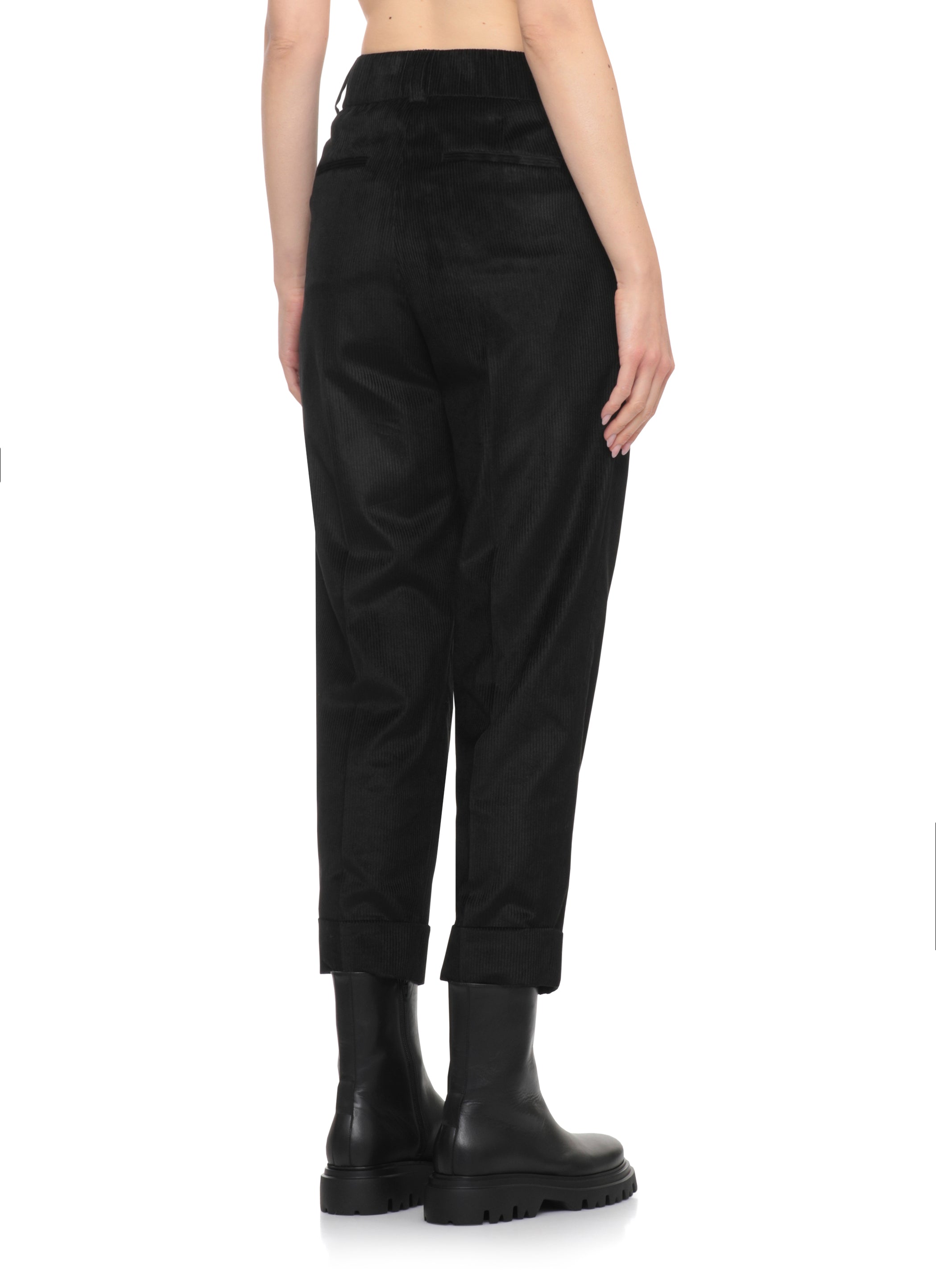 Peserico Trousers Black