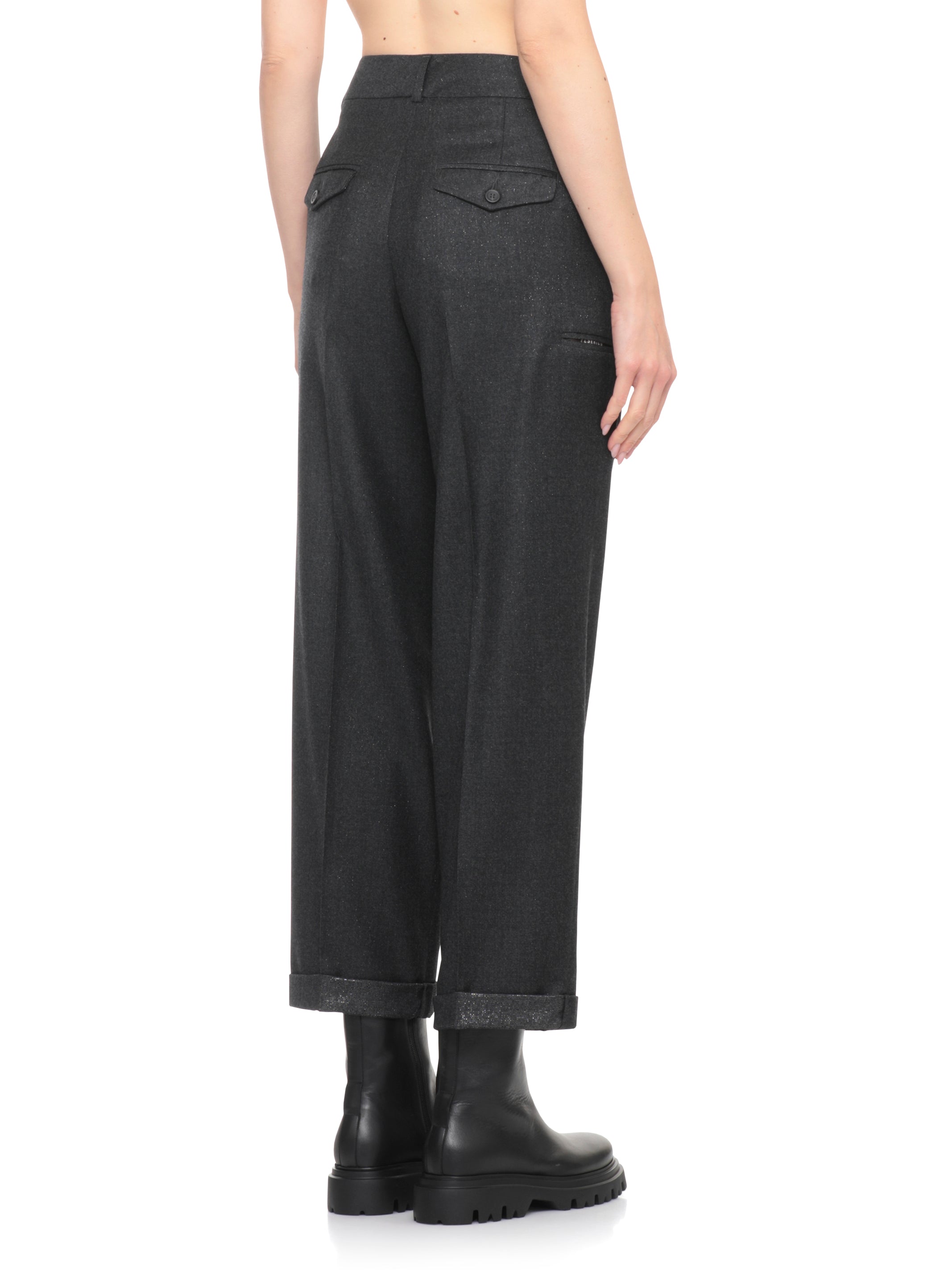 Peserico Trousers Grey