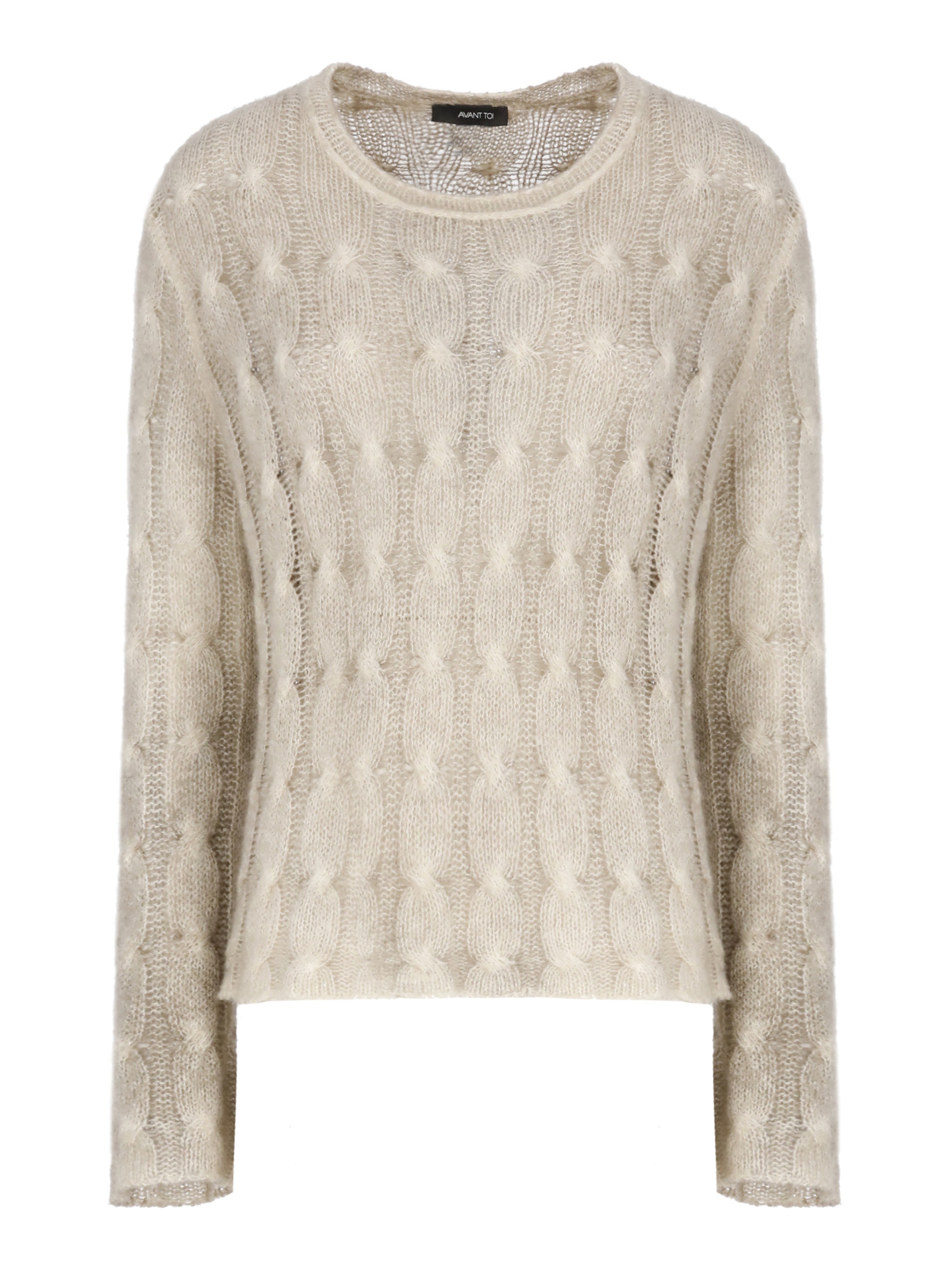 Avant Toi Sweaters Grey Cashmere Silk