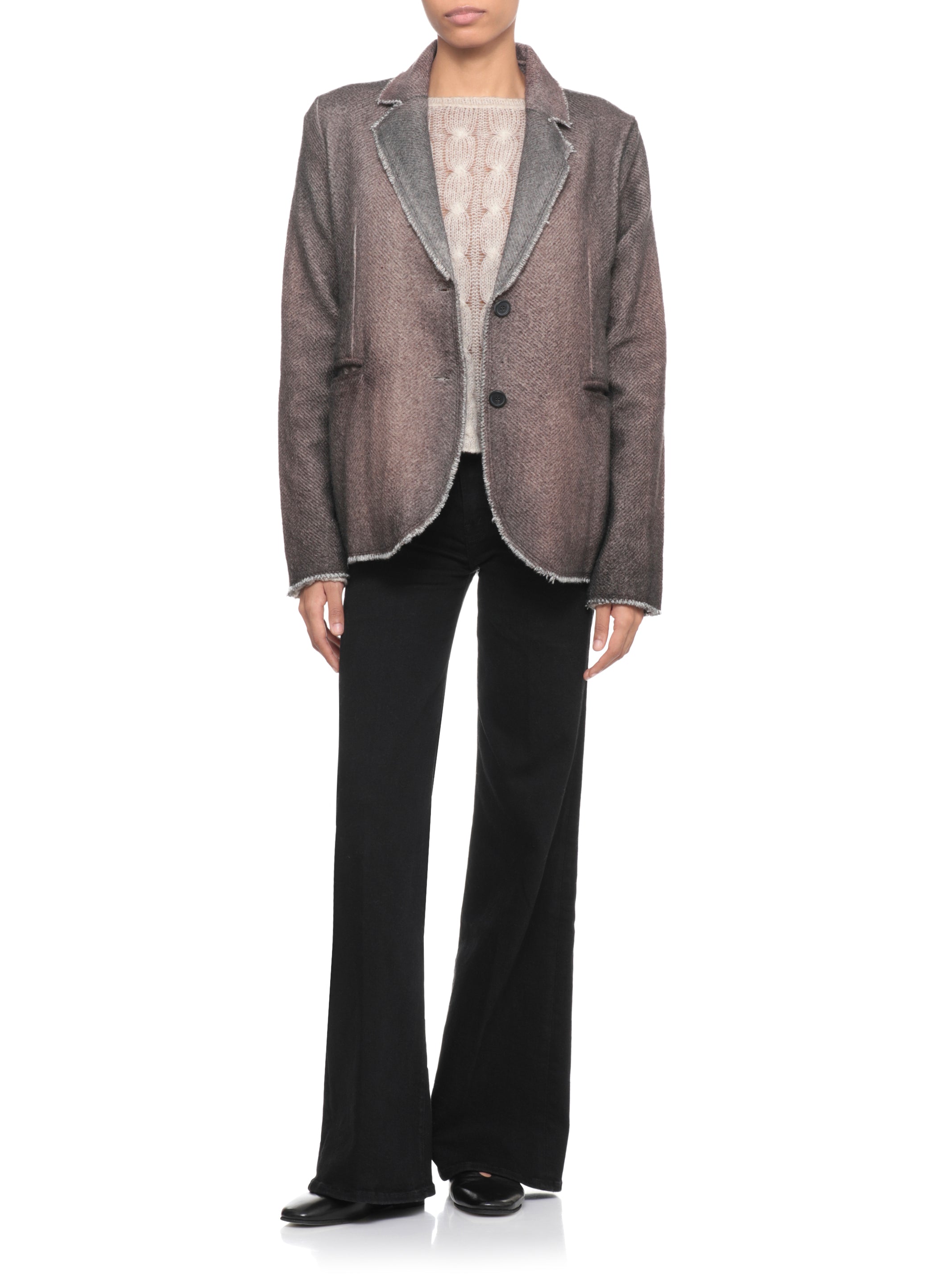 Avant Toi Sweaters Grey Cashmere Silk